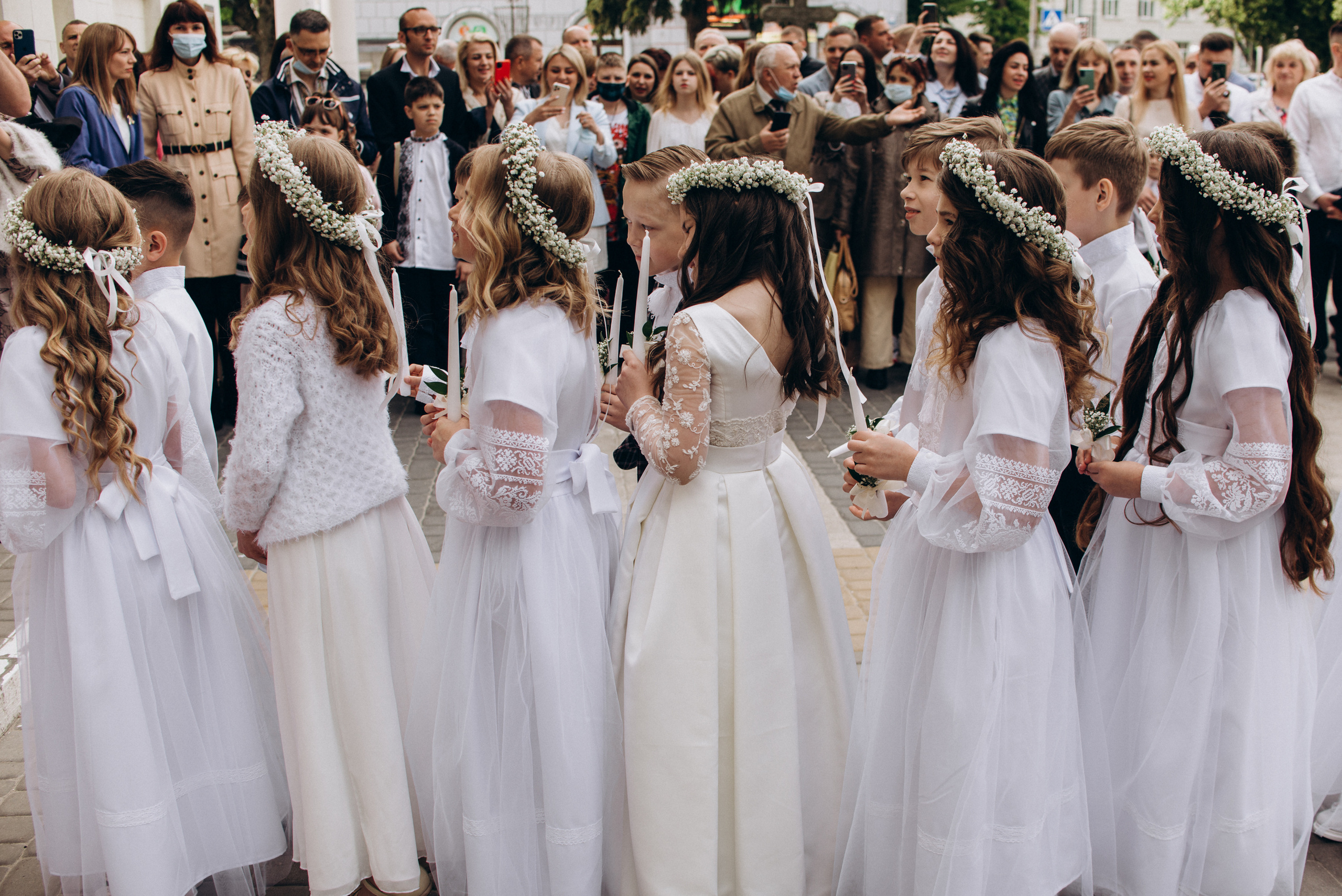 Перше Причастя. Софія. Катедральний собор. Тернопіль. Сімейний, дитячий та індивідуальний фотограф в м. Тернопіль, м. Львів