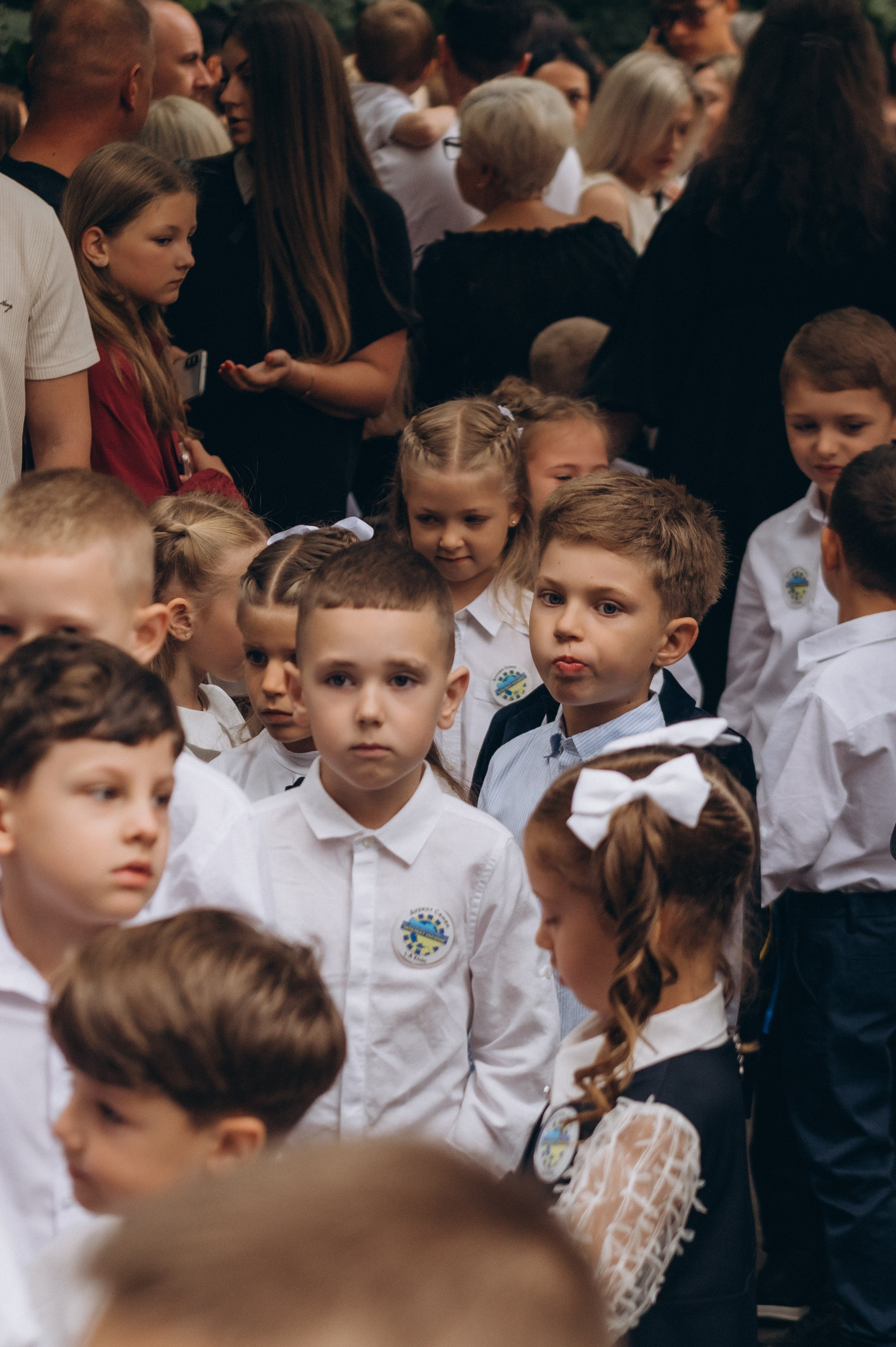 Перший дзвоник у Тернополі, фотосесія першокласників