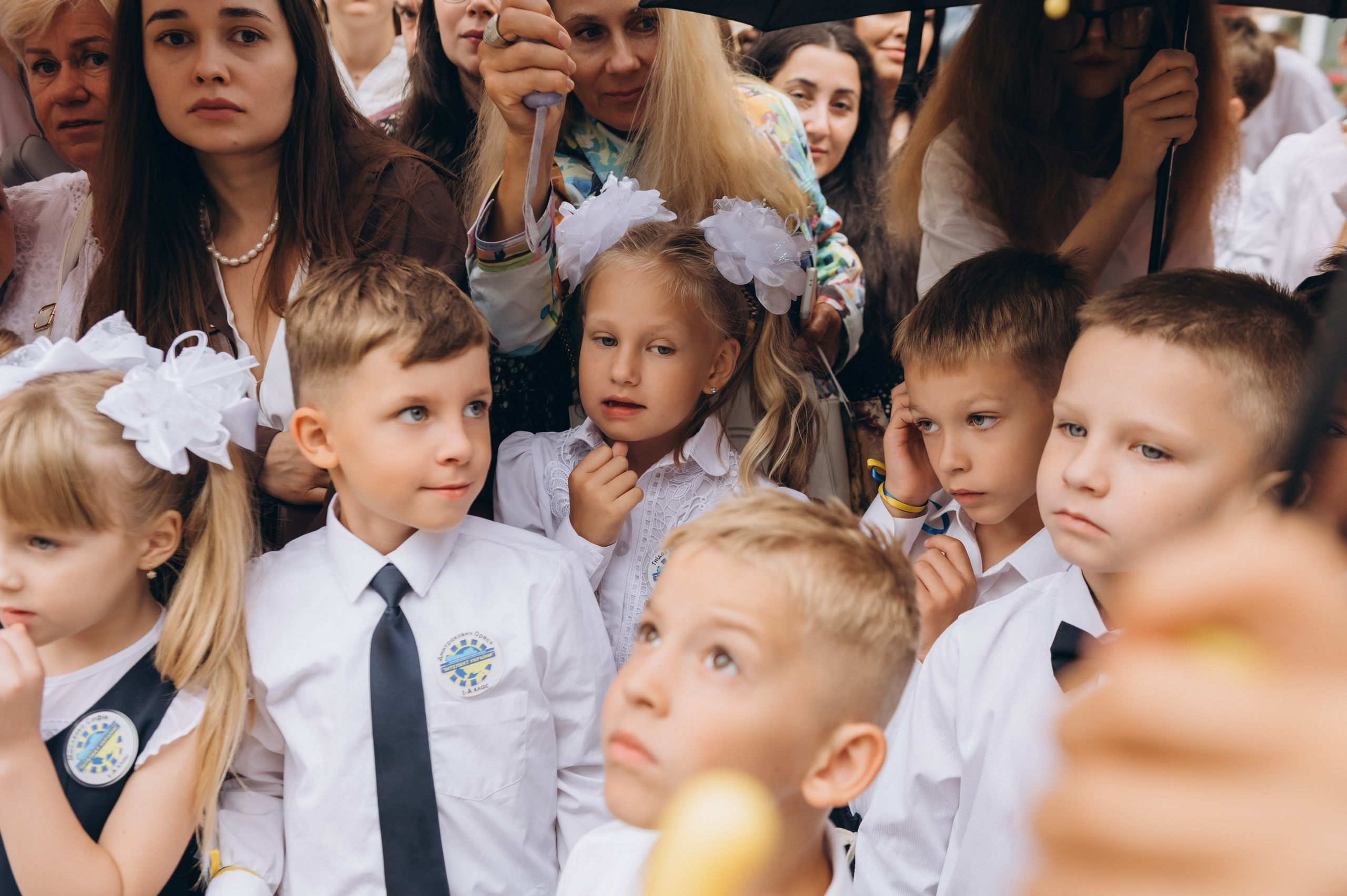 Перший дзвоник у Тернополі, фотосесія першокласників