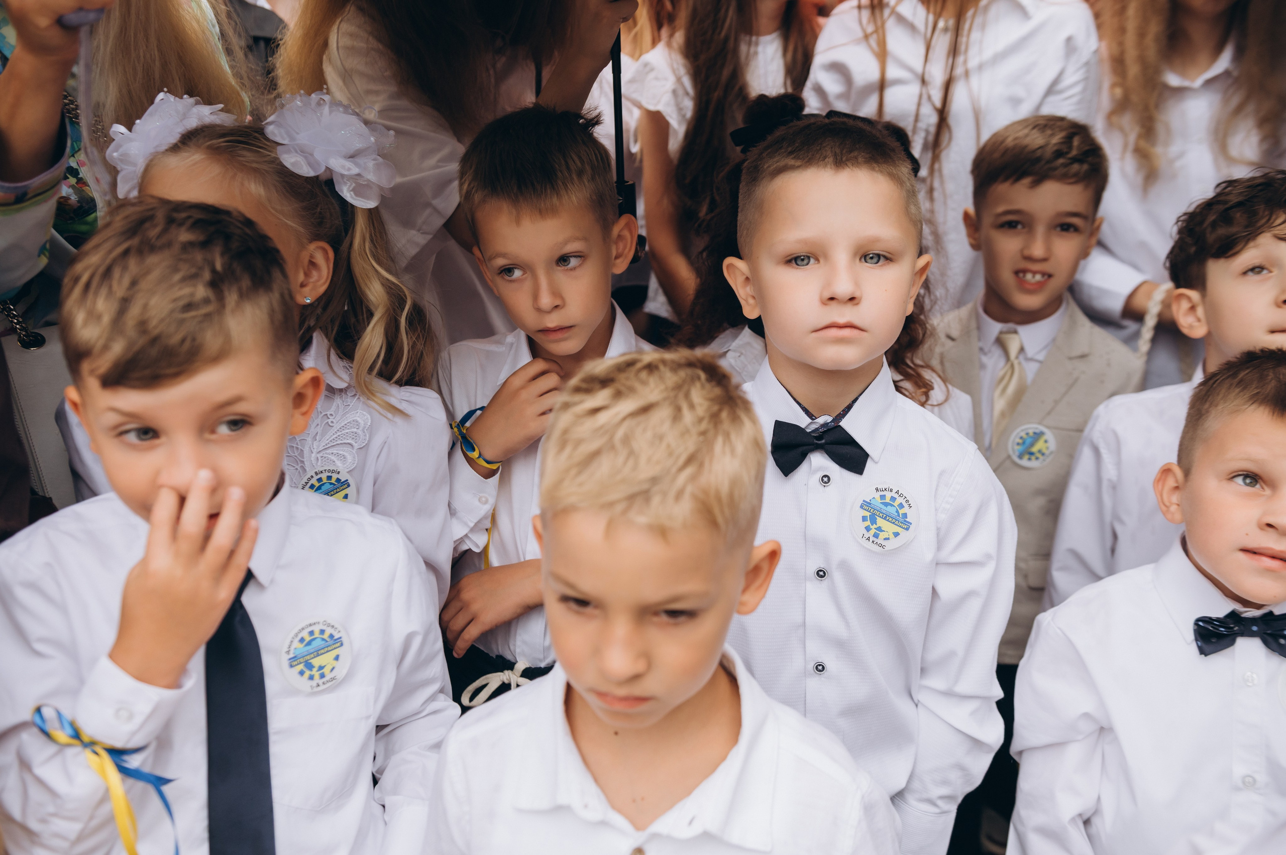 Перший дзвоник у Тернополі, фотосесія першокласників