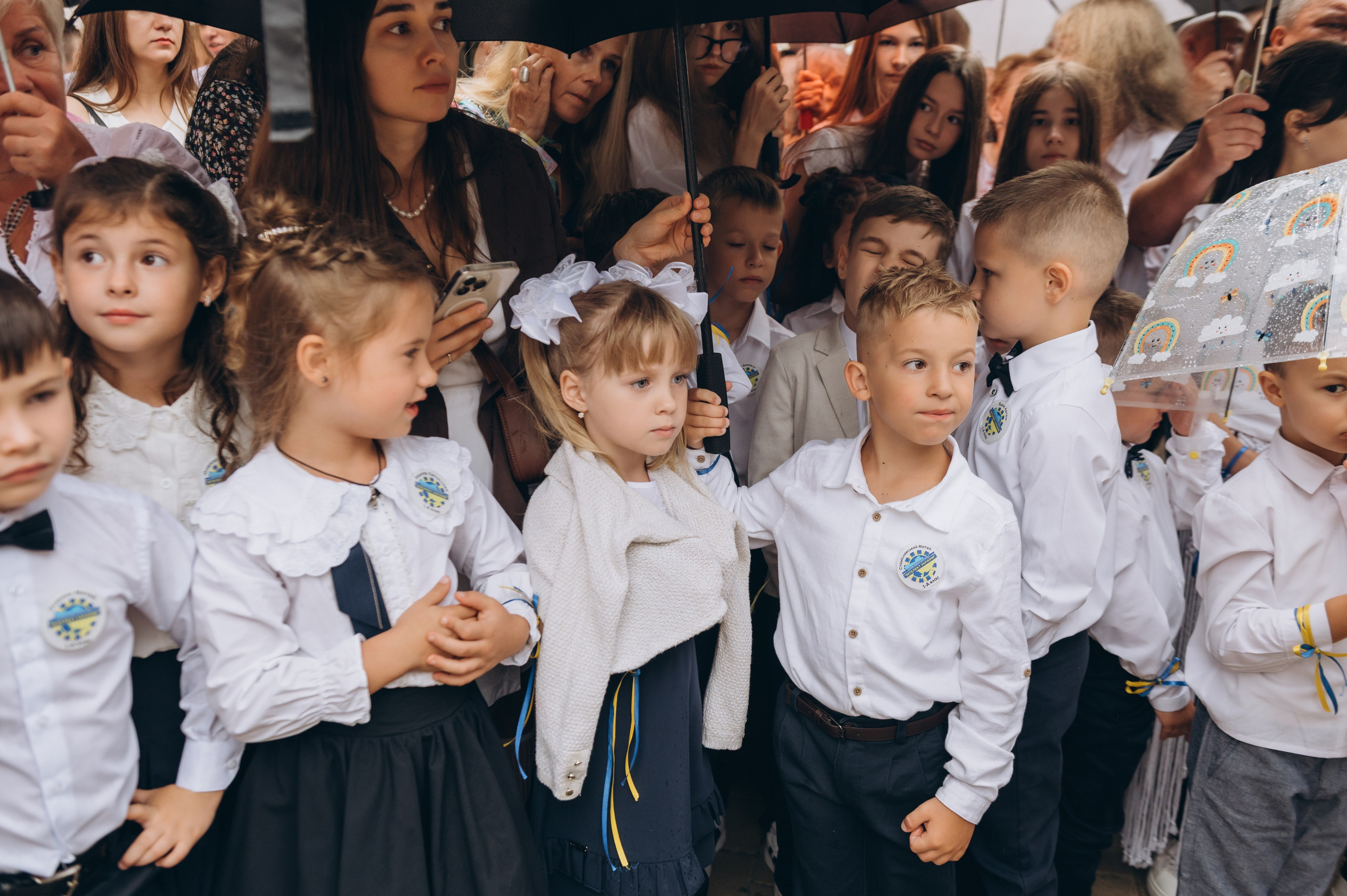 Перший дзвоник у Тернополі, фотосесія першокласників