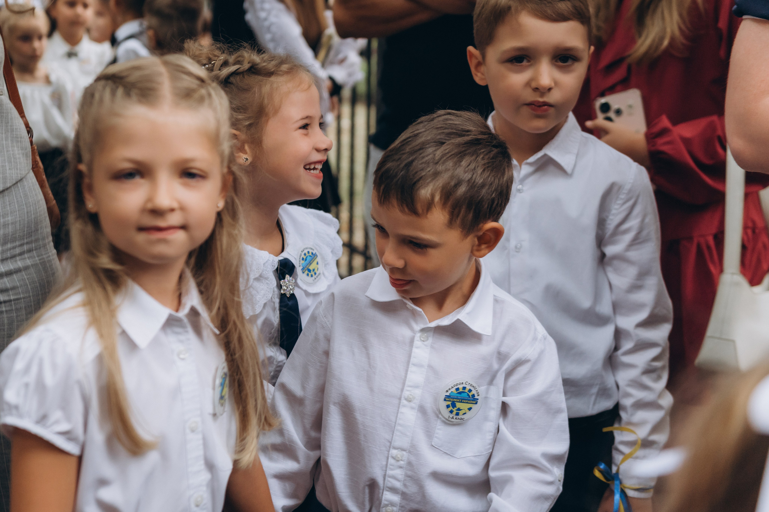 Перший дзвоник у Тернополі, фотосесія першокласників
