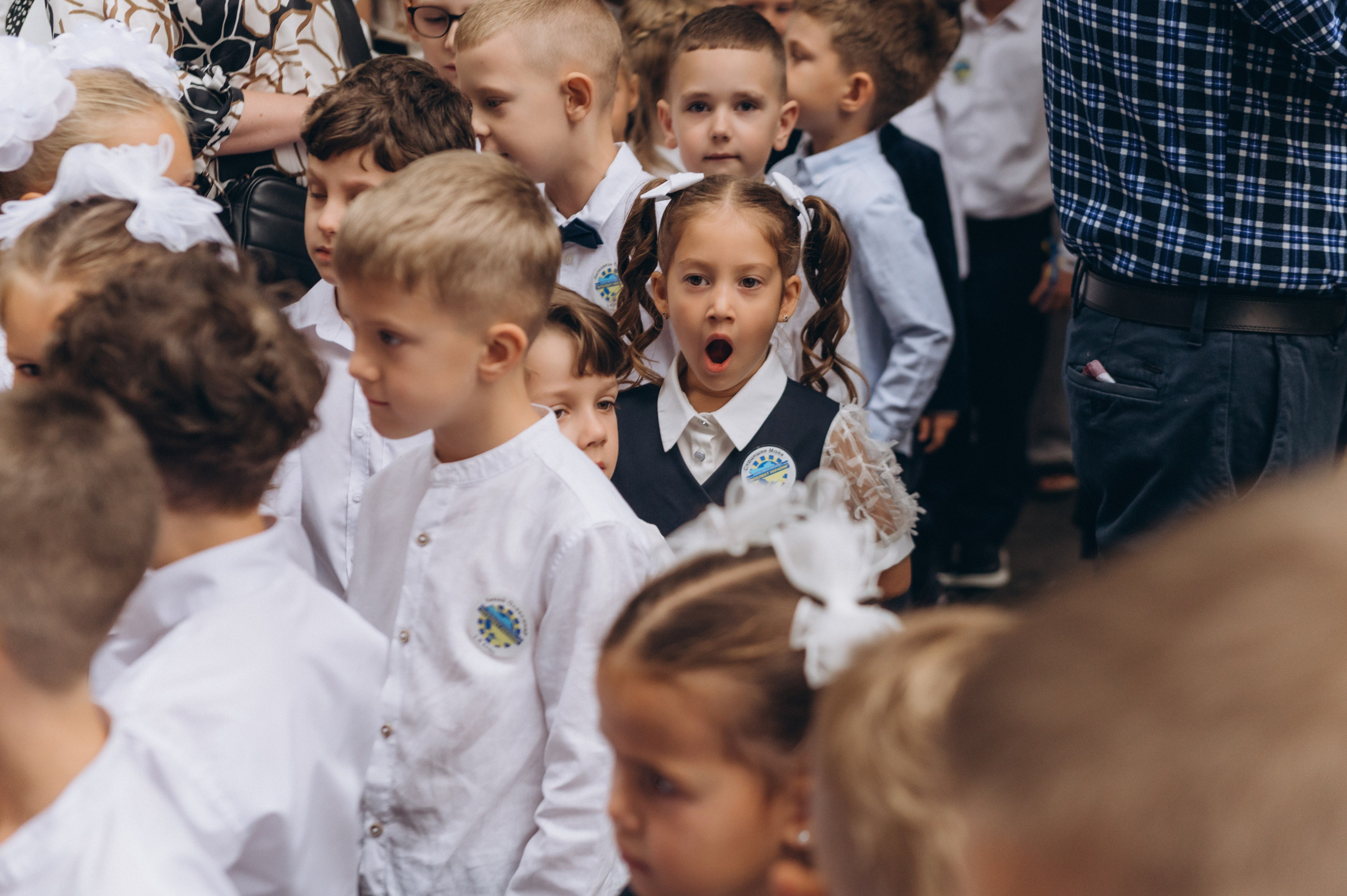 Перший дзвоник у Тернополі, фотосесія першокласників