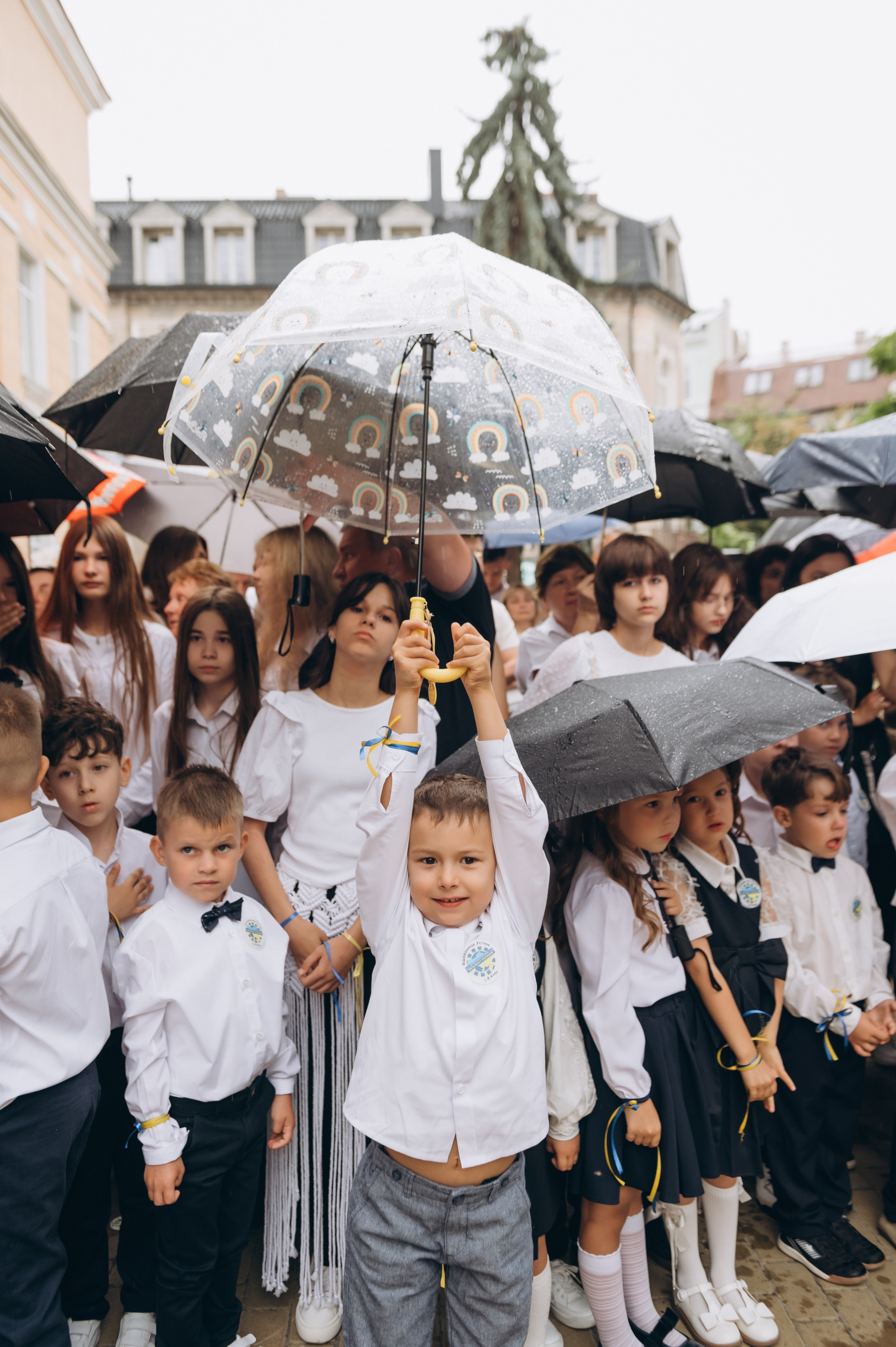 Перший дзвоник у Тернополі, фотосесія першокласників