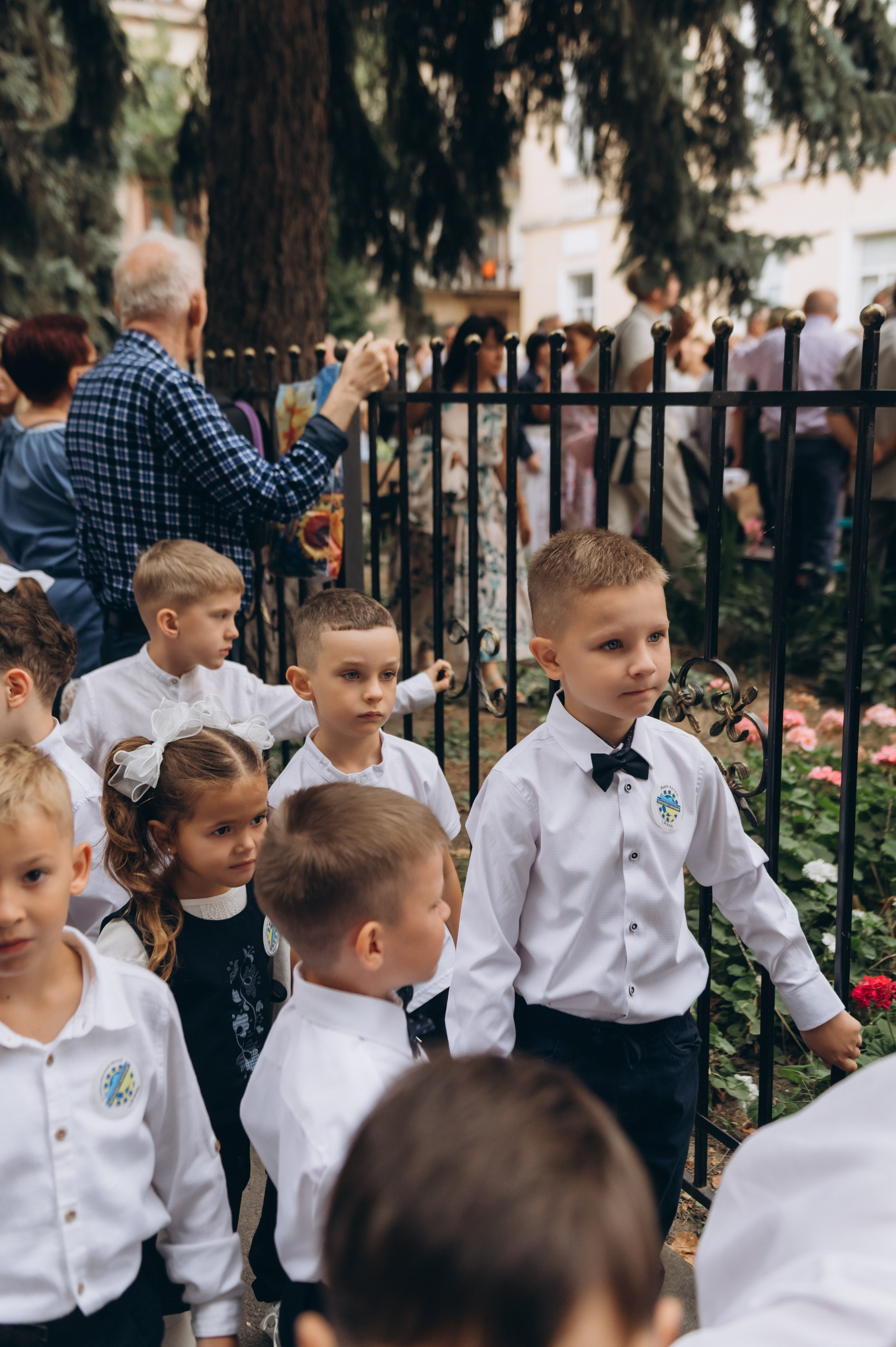 Перший дзвоник у Тернополі, фотосесія першокласників