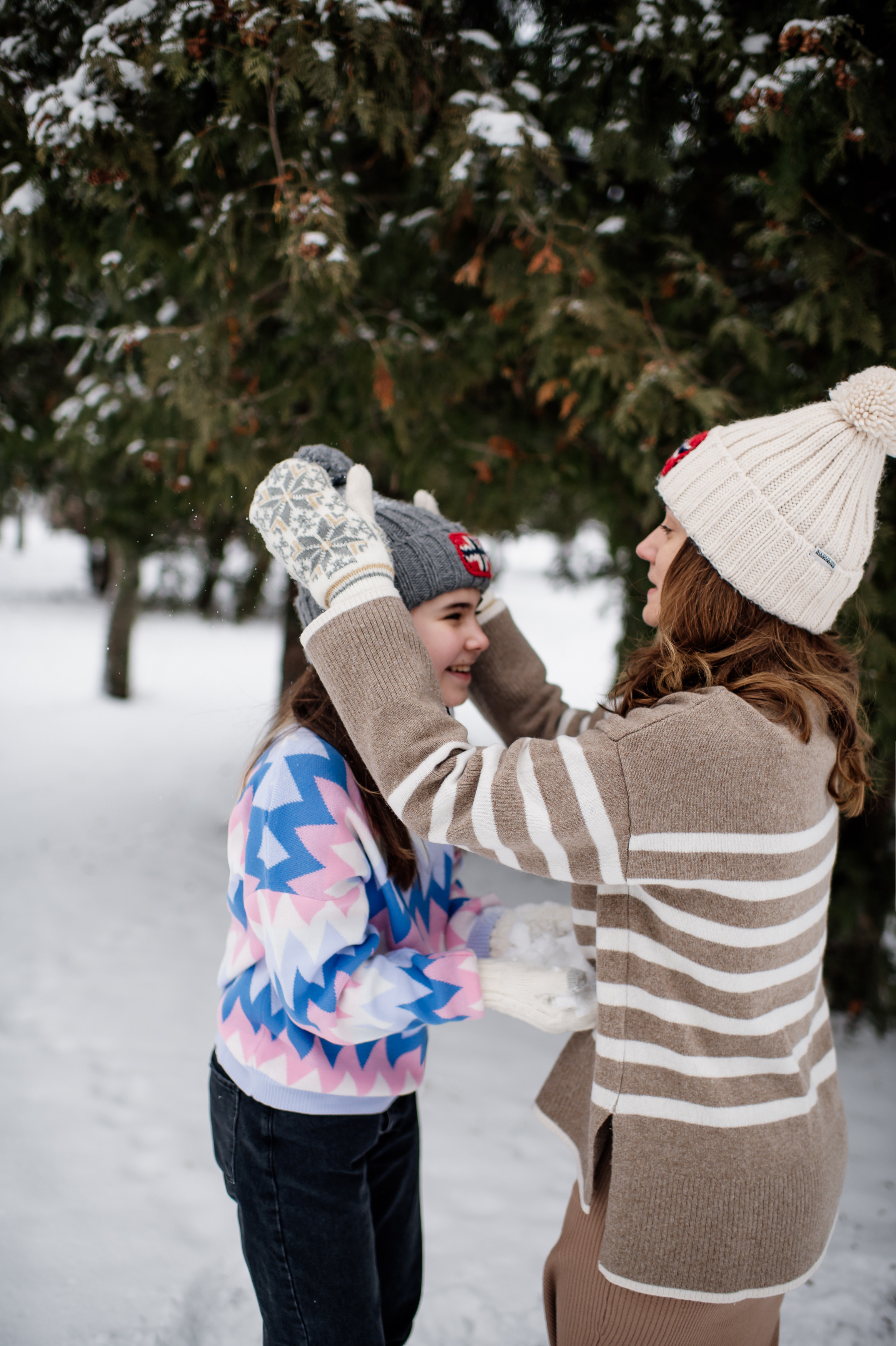 Сімейна зимова фотосесія. Сімейний, дитячий та індивідуальний фотограф в м. Тернопіль, м. Львів