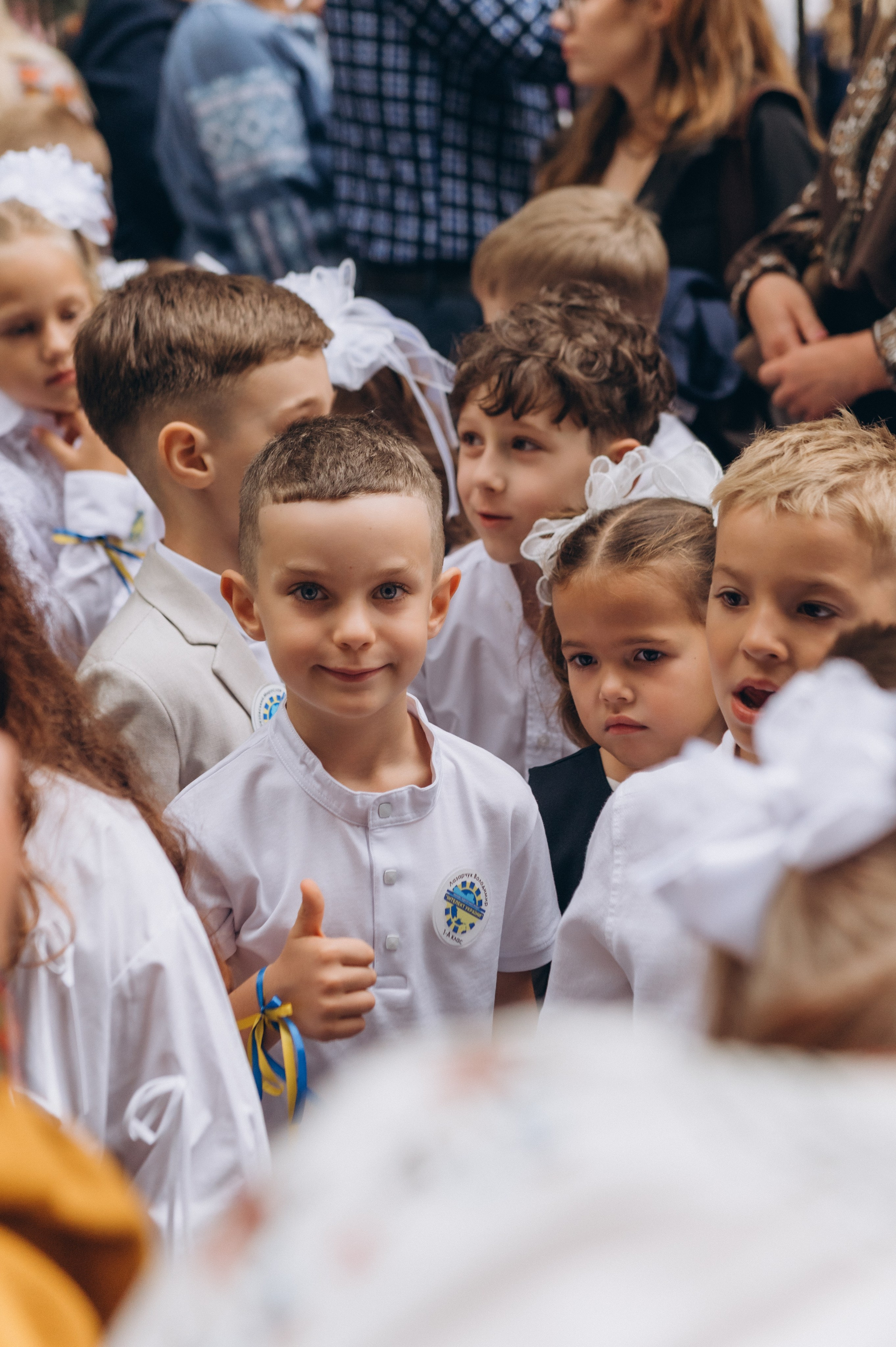 Перший дзвоник у Тернополі, фотосесія першокласників