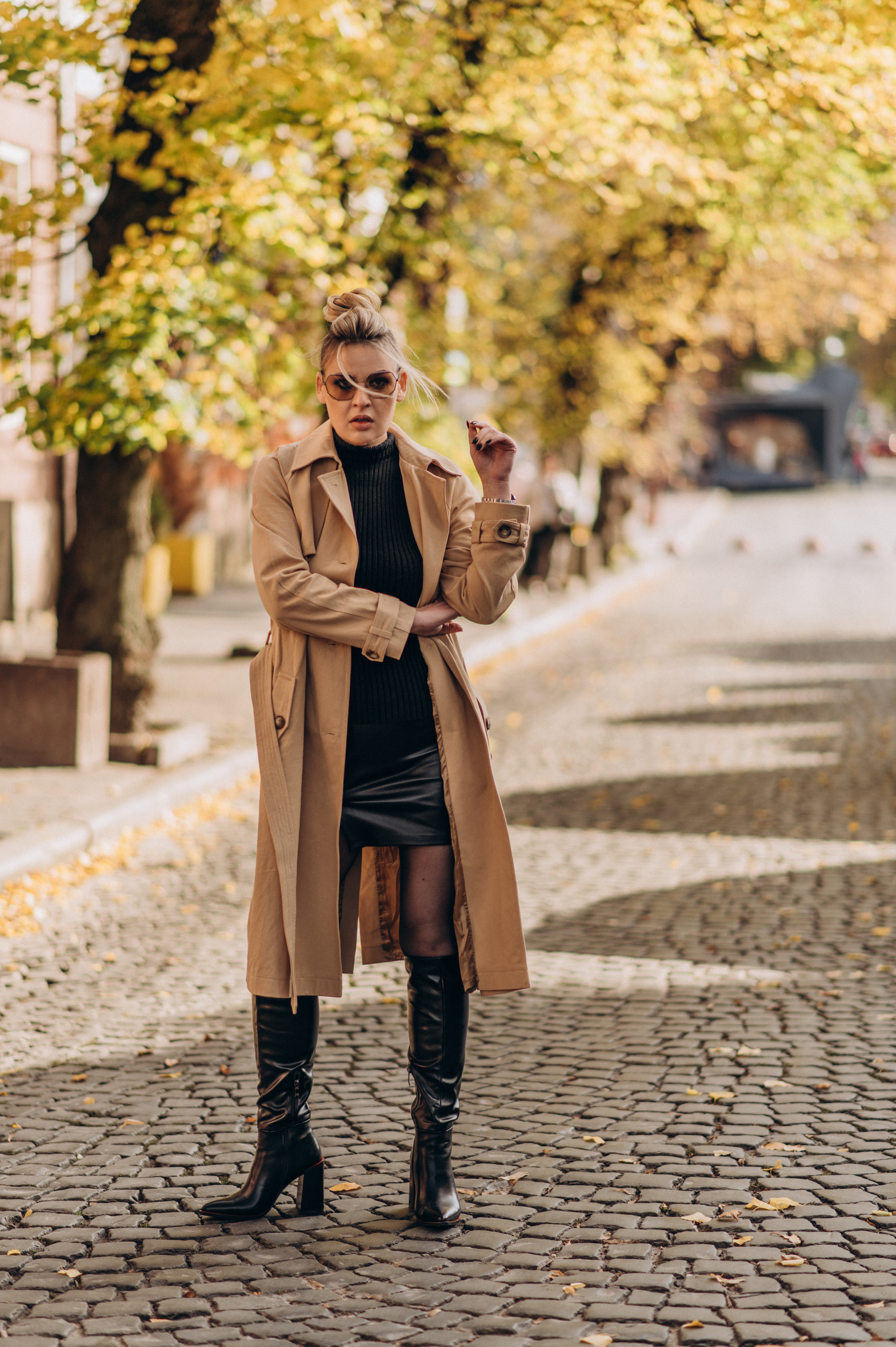 Фотосесія в осінньому місті. Сімейний, дитячий та індивідуальний фотограф в м. Тернопіль, м. Львів