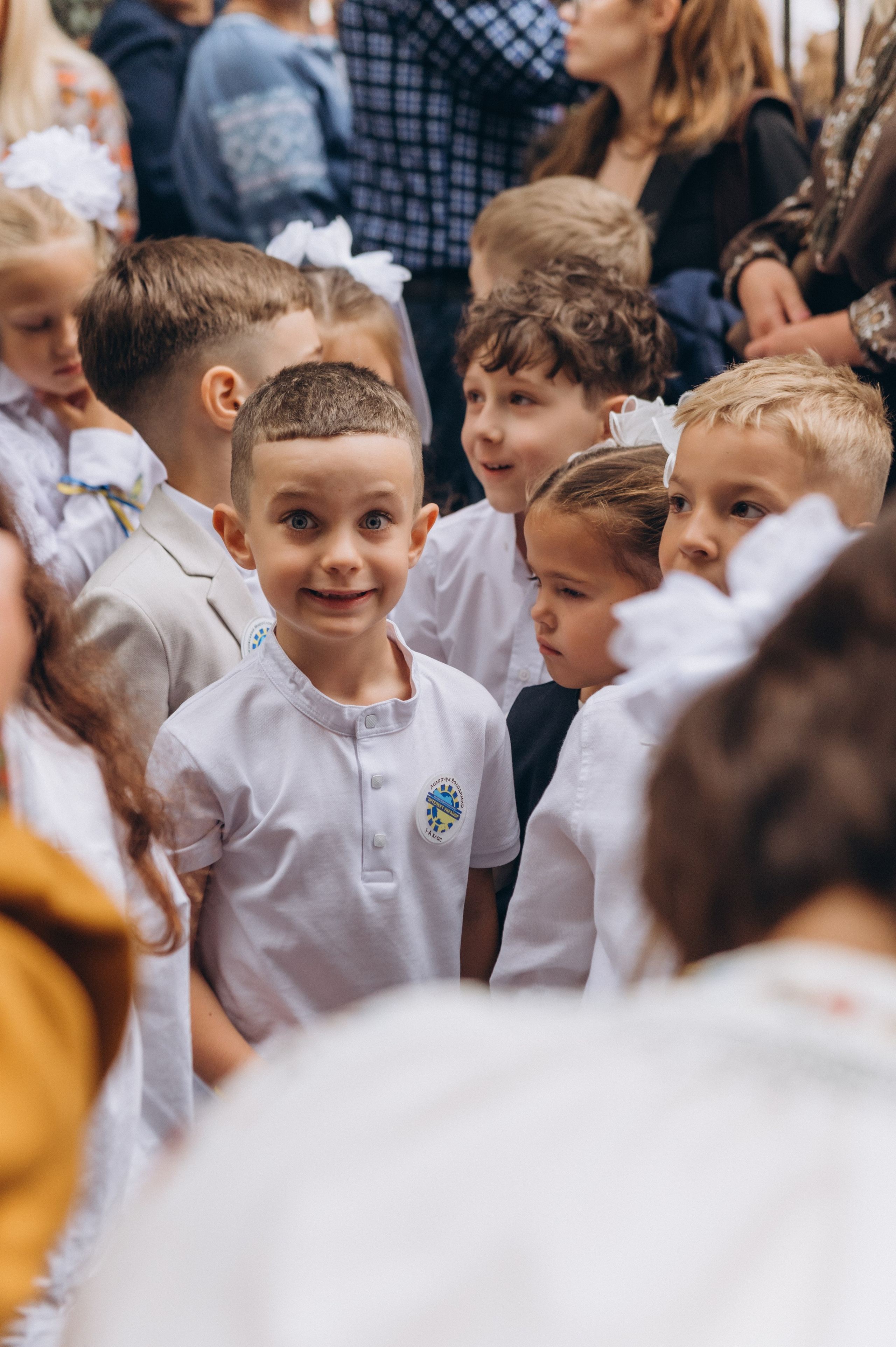 Перший дзвоник у Тернополі, фотосесія першокласників