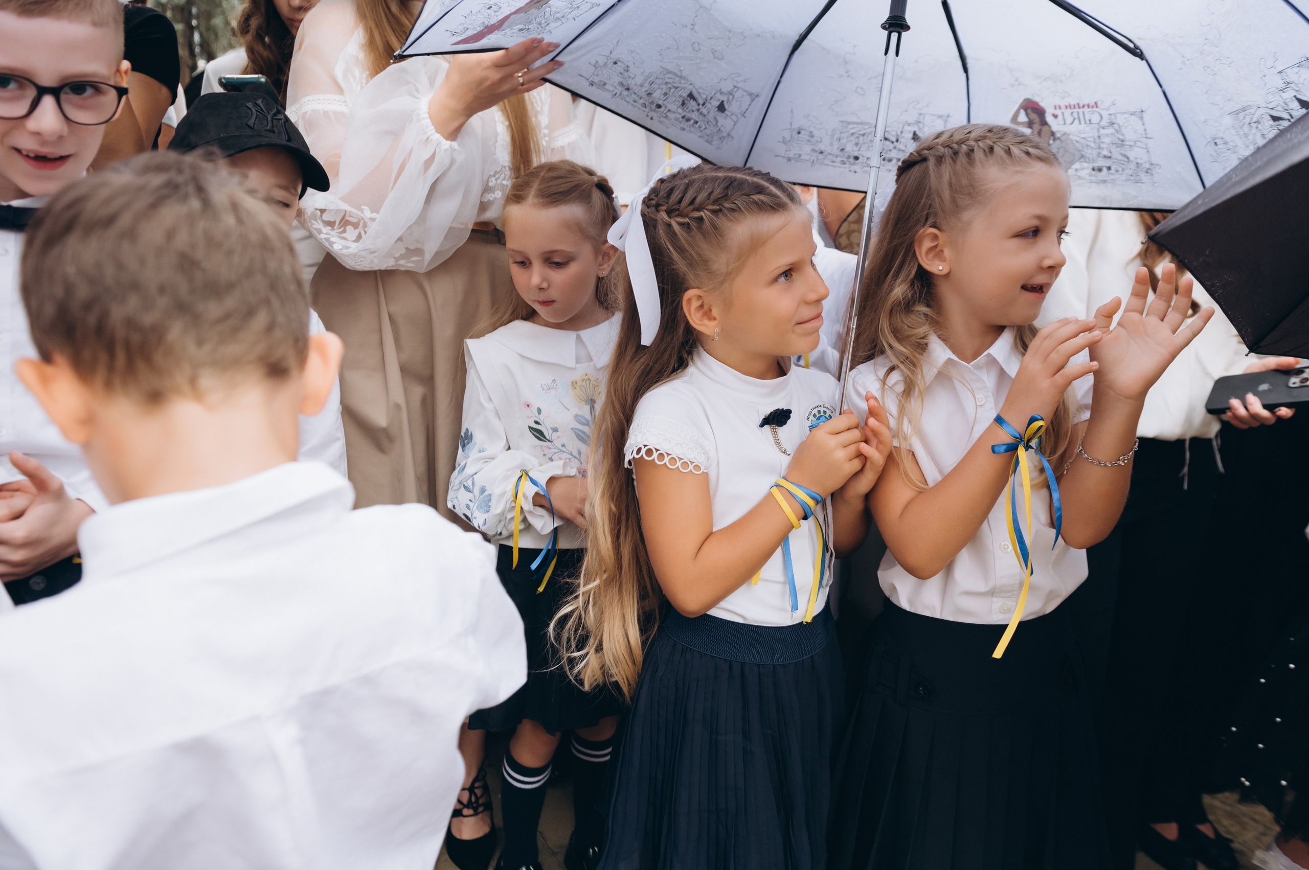 Перший дзвоник у Тернополі, фотосесія першокласників