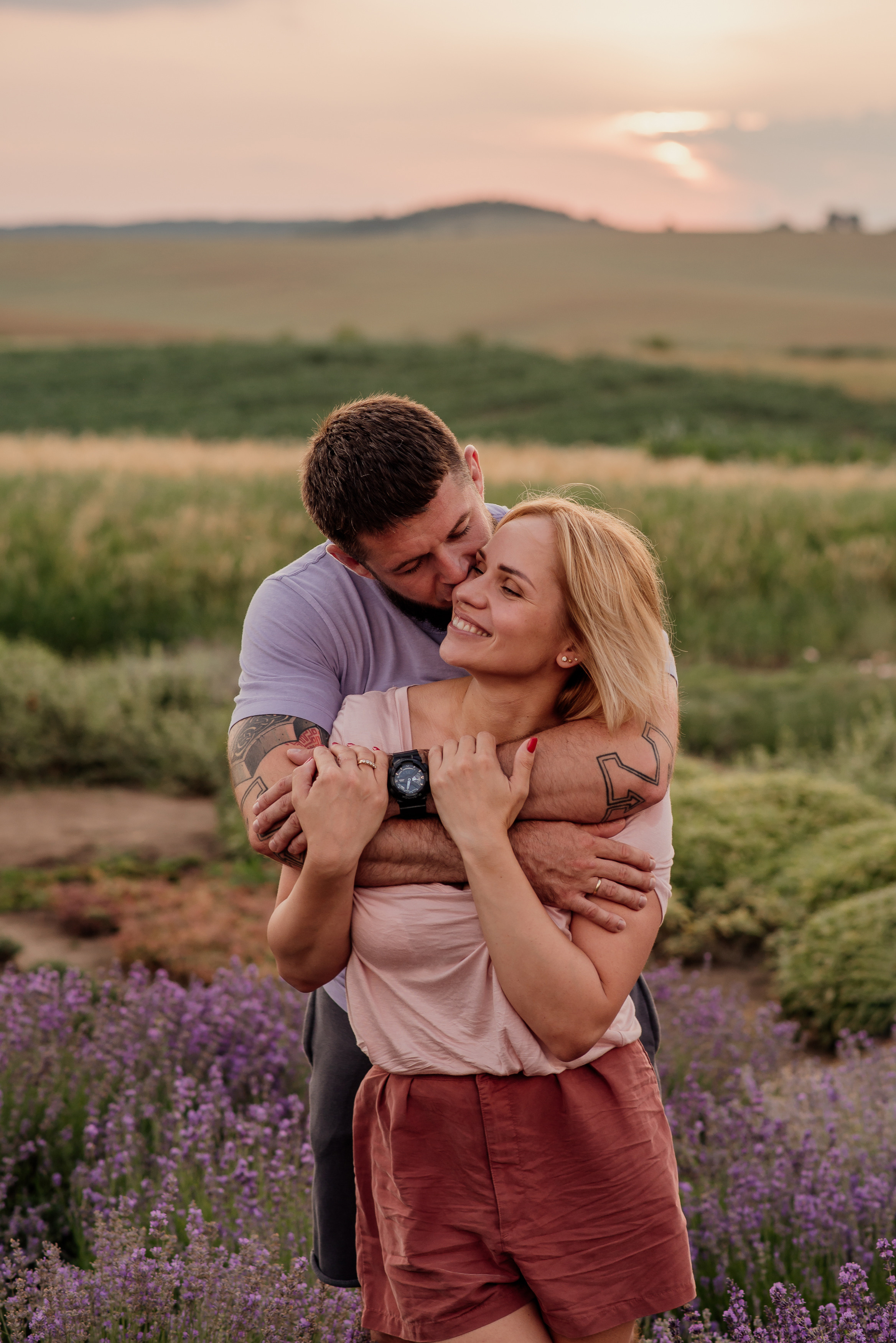 Сімейна фотосесія в лаванді. Микола, Христина, Марк, Макар, Меланія. Сімейний, дитячий та індивідуальний фотограф в м. Тернопіль, м. Львів