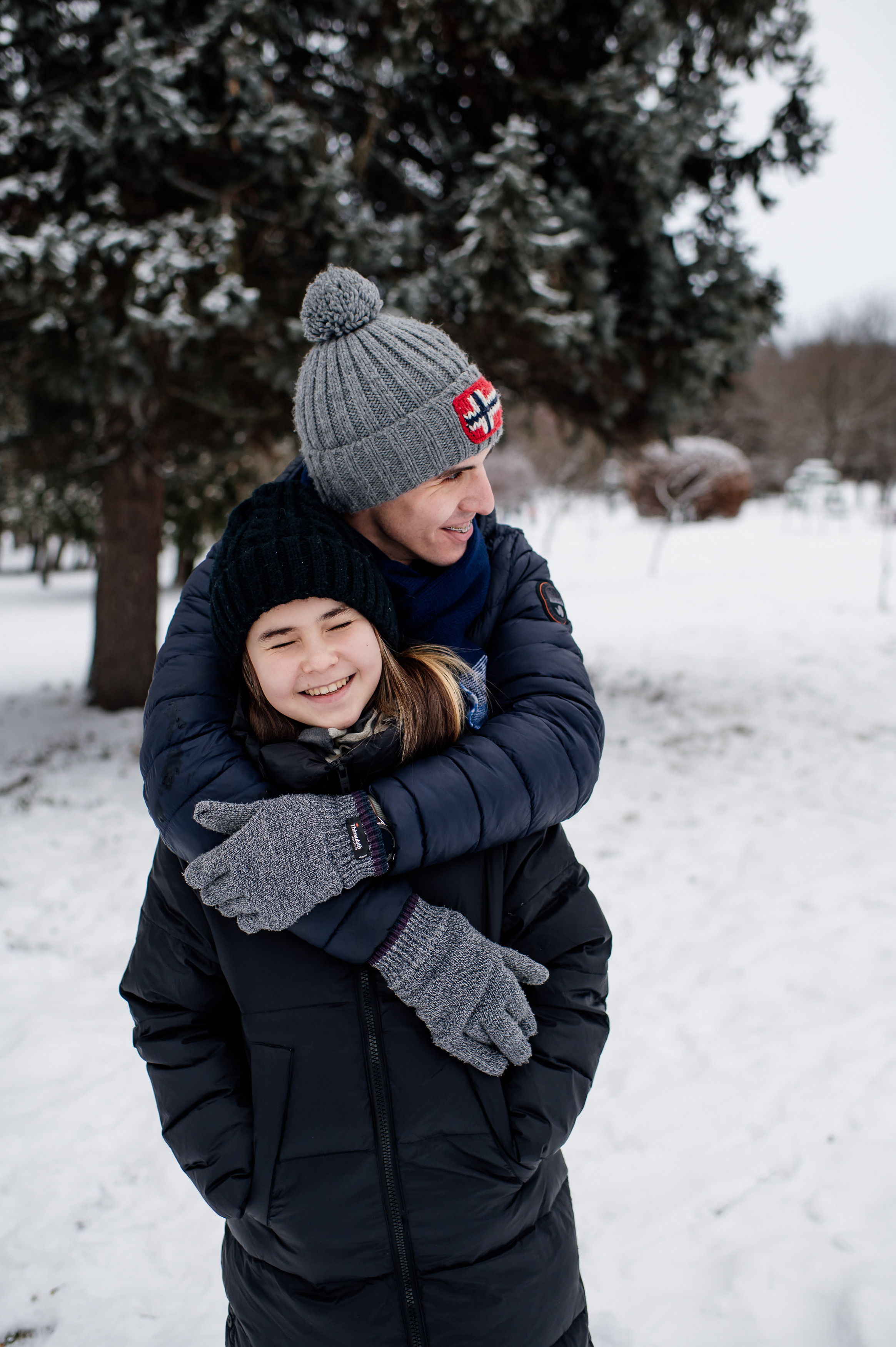 Сімейна зимова фотосесія. Сімейний, дитячий та індивідуальний фотограф в м. Тернопіль, м. Львів
