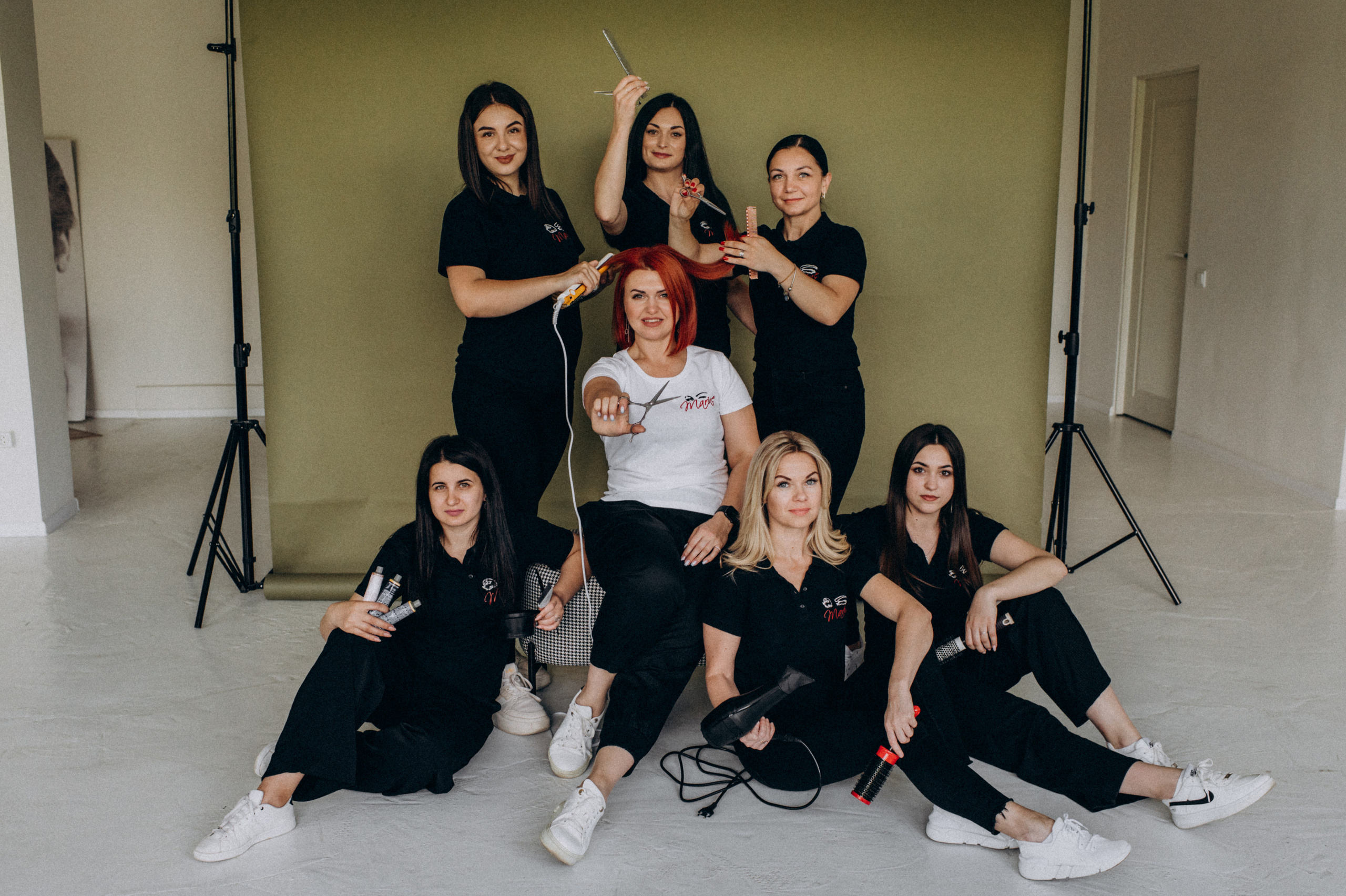 Зйомка персоналу Салону краси. Сімейний, дитячий та індивідуальний фотограф в м. Тернопіль, м. Львів