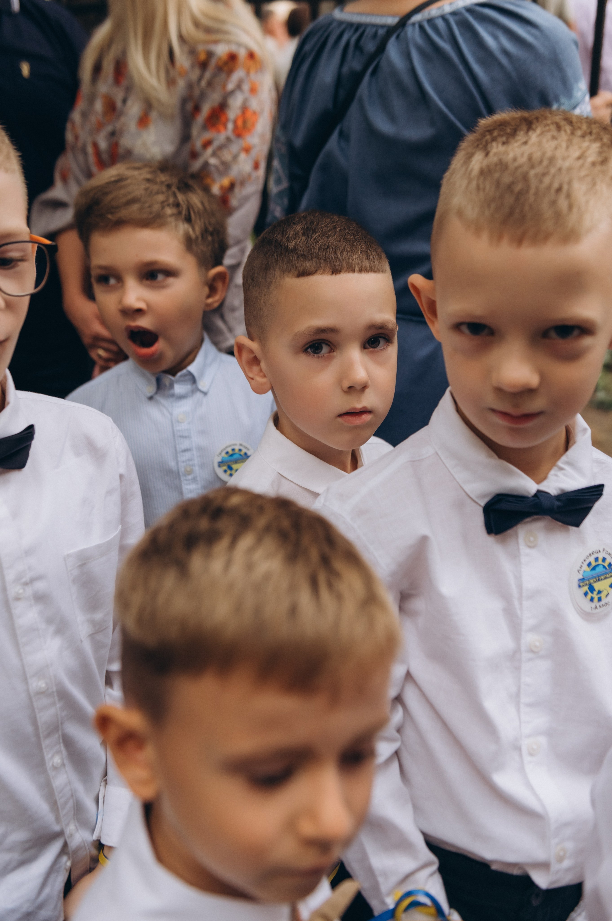 Перший дзвоник у Тернополі, фотосесія першокласників