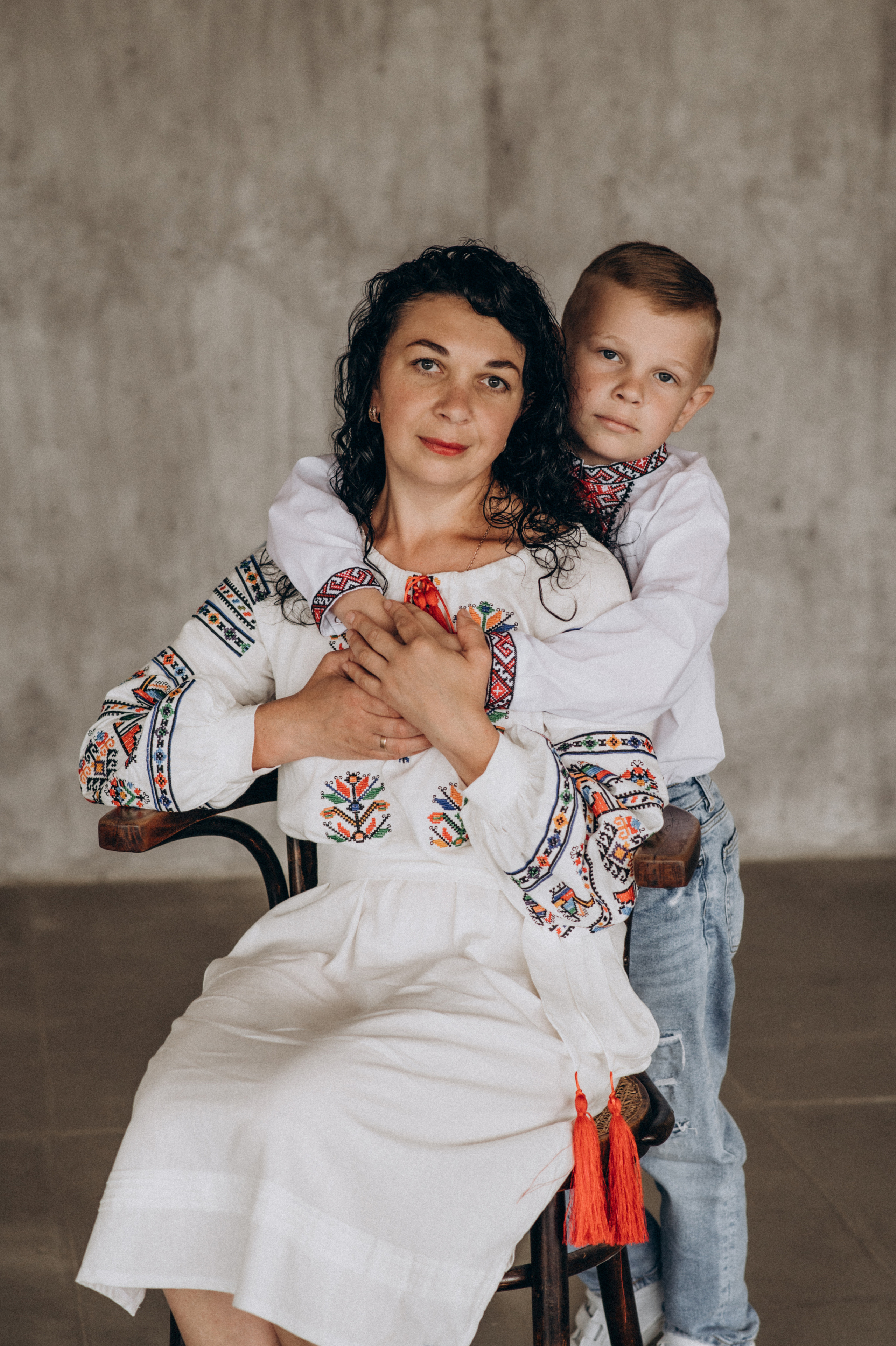 Сімейна зйомка у студії. Сімейний, дитячий та індивідуальний фотограф в м. Тернопіль, м. Львів