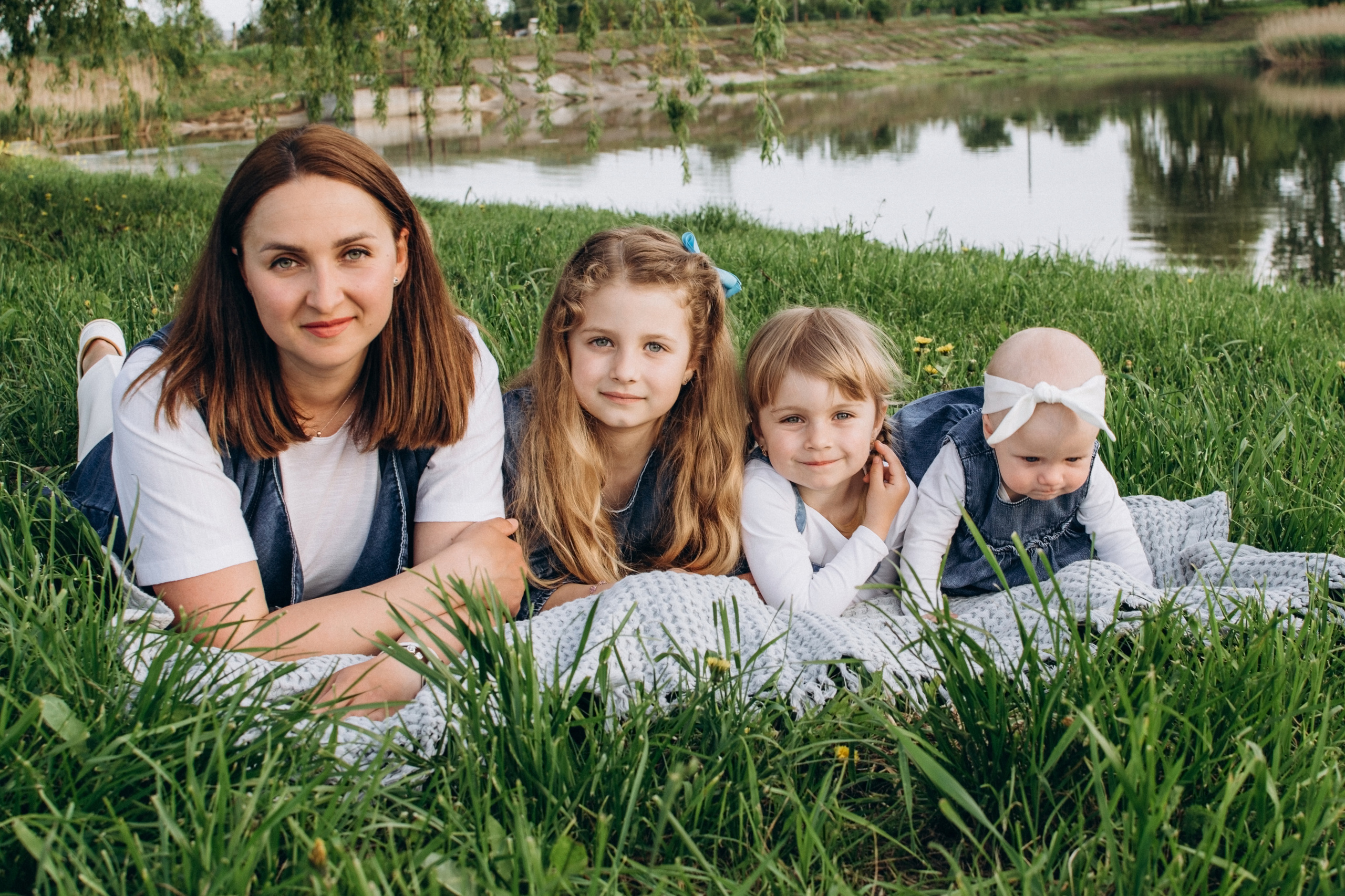 Сімейна фотосесія. Тарас, Тетяна, Орися, Яринка, Софія. Тернопільська обл. Сімейний, дитячий та індивідуальний фотограф в м. Тернопіль, м. Львів