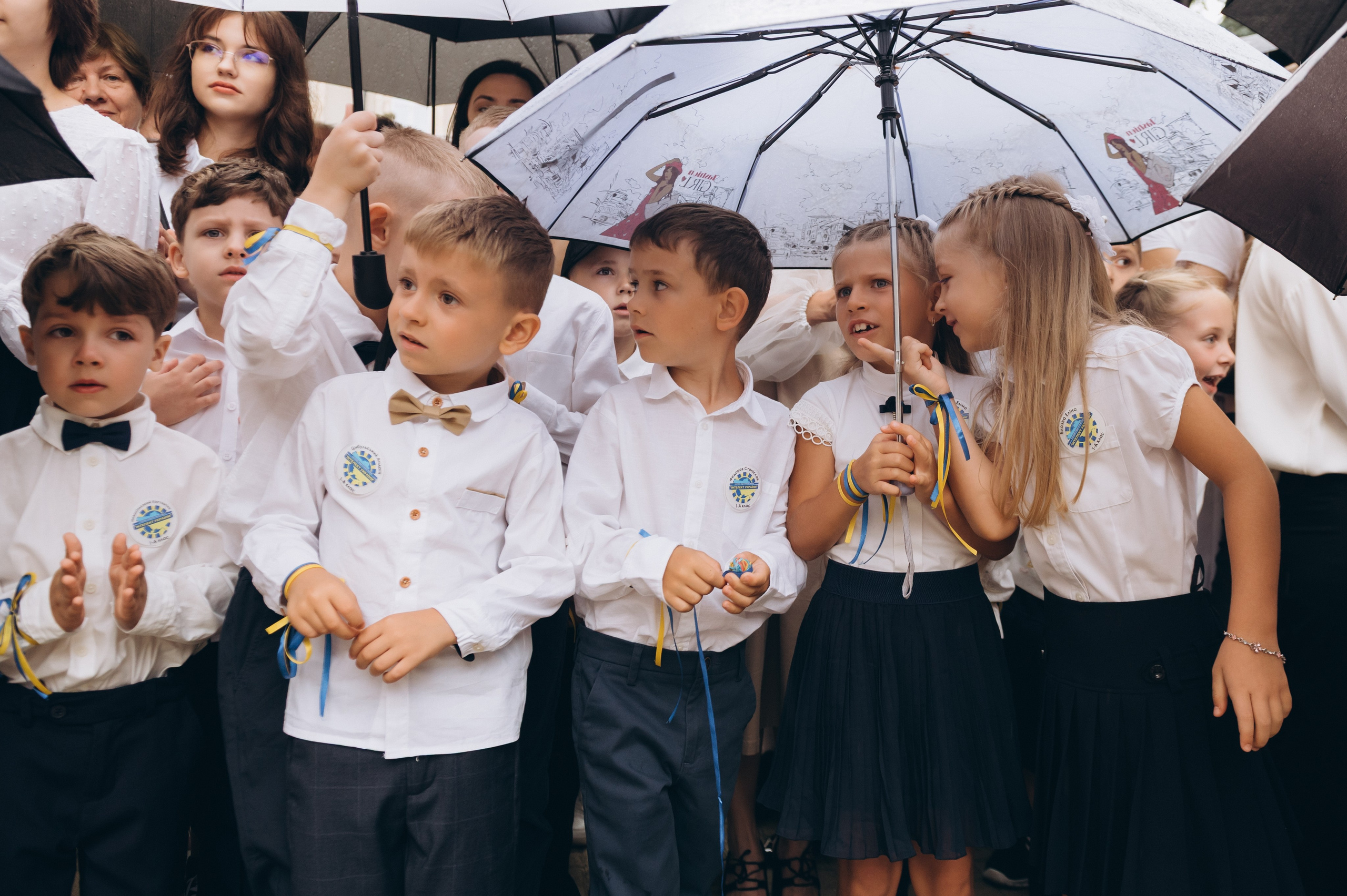 Перший дзвоник у Тернополі, фотосесія першокласників