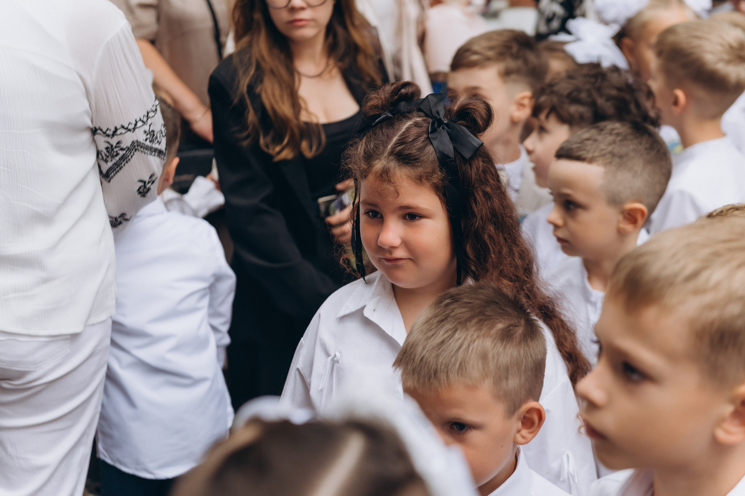 Перший дзвоник у Тернополі, фотосесія першокласників