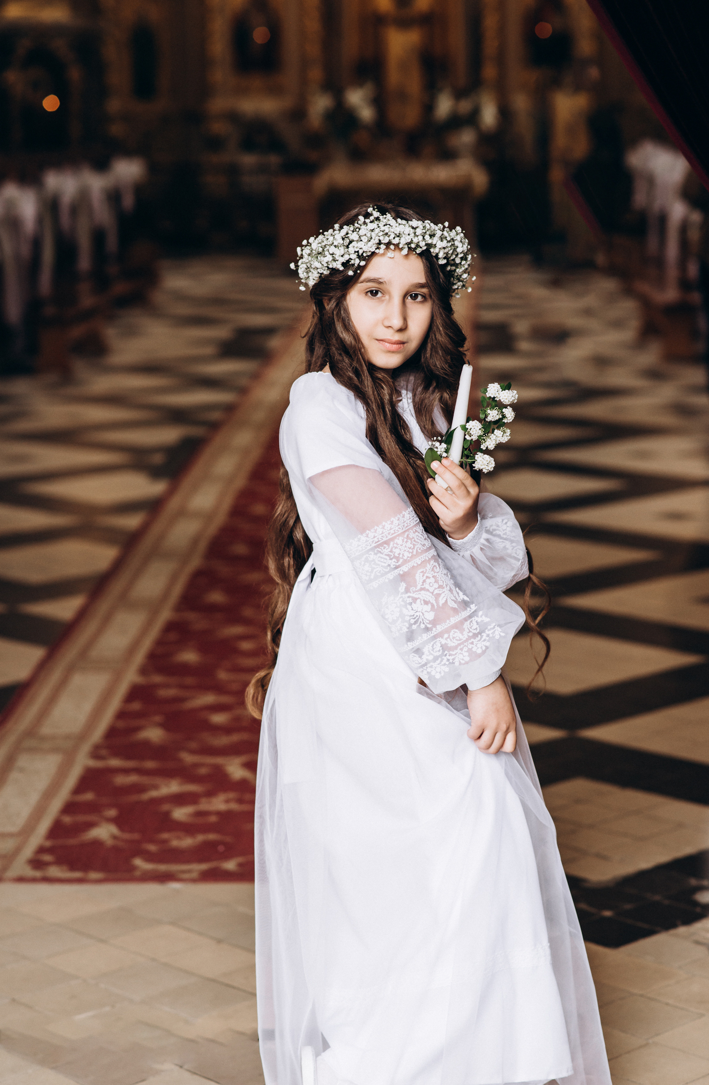 Перше Причастя. Софія. Катедральний собор. Тернопіль. Сімейний, дитячий та індивідуальний фотограф в м. Тернопіль, м. Львів