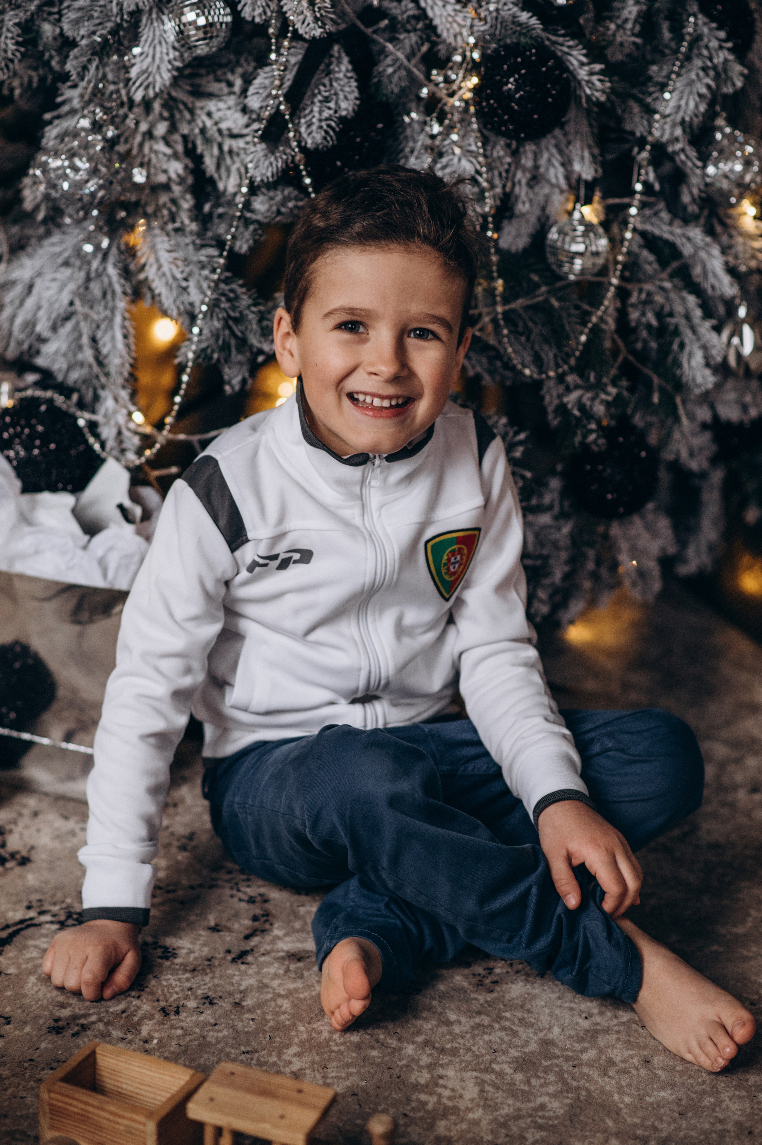 Новорічна сімейна зйомка у студії. Сімейний, дитячий та індивідуальний фотограф в м. Тернопіль, м. Львів