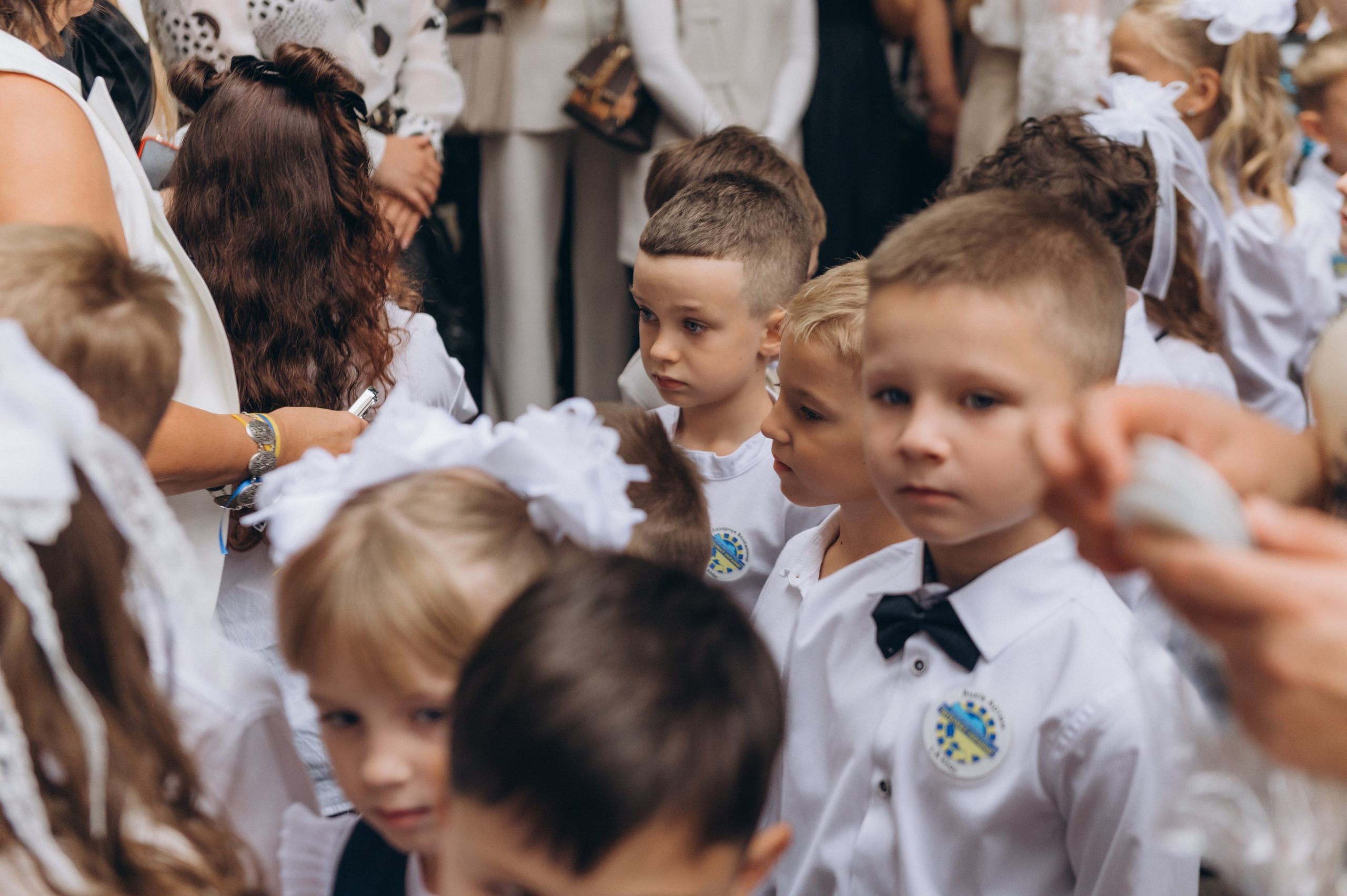 Перший дзвоник у Тернополі, фотосесія першокласників