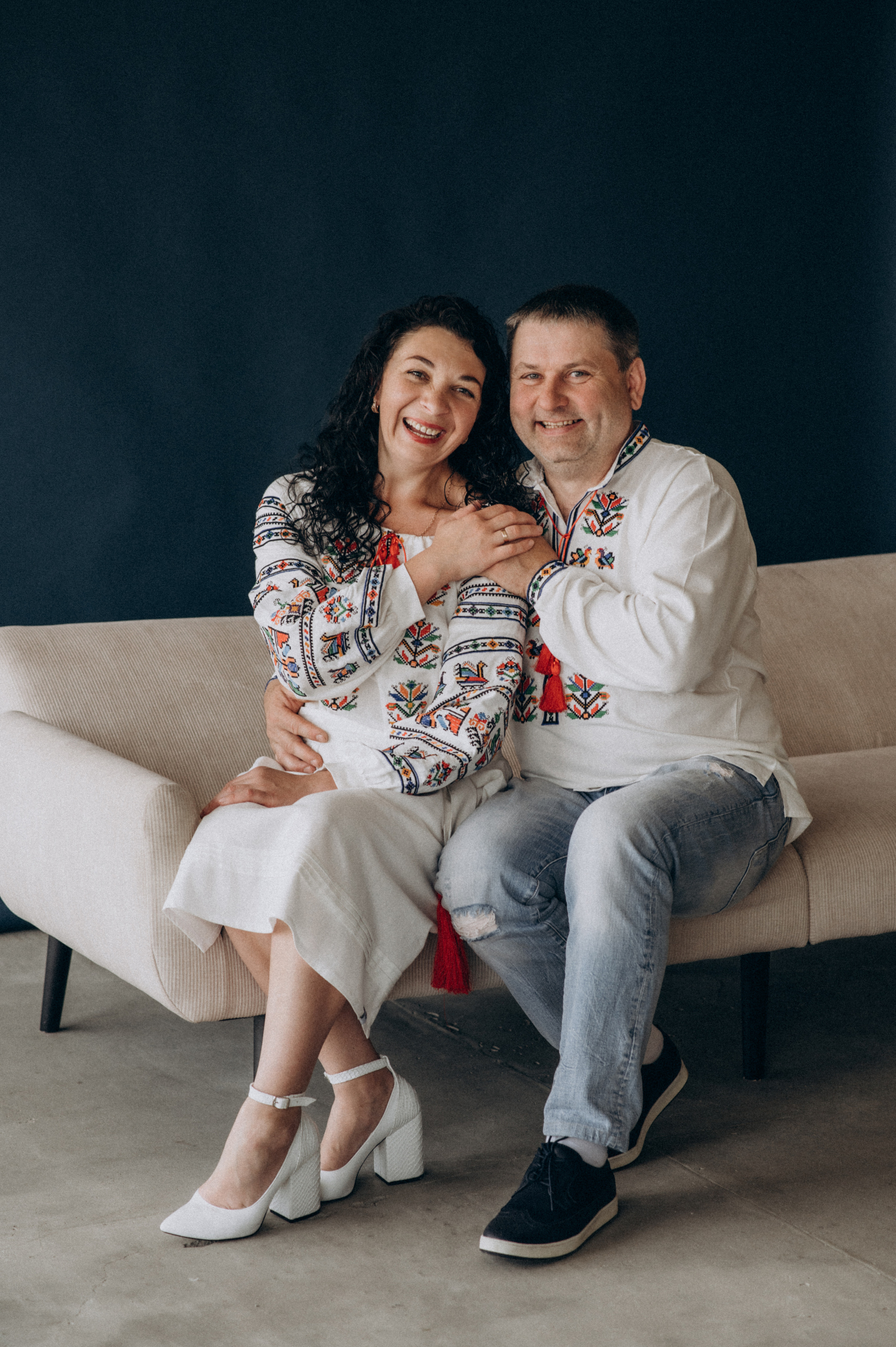 Сімейна зйомка у студії. Сімейний, дитячий та індивідуальний фотограф в м. Тернопіль, м. Львів