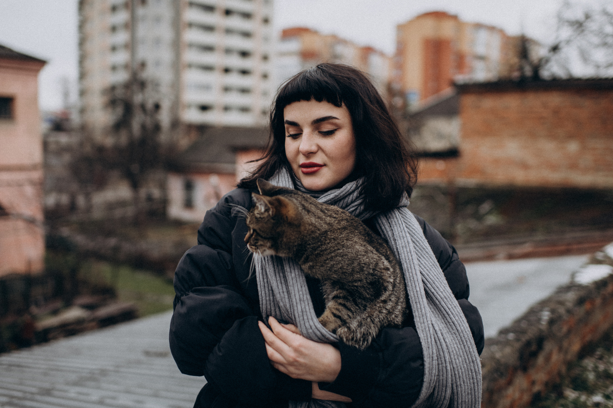 Фотосесія з котиком. Сімейний, дитячий та індивідуальний фотограф в м. Тернопіль, м. Львів