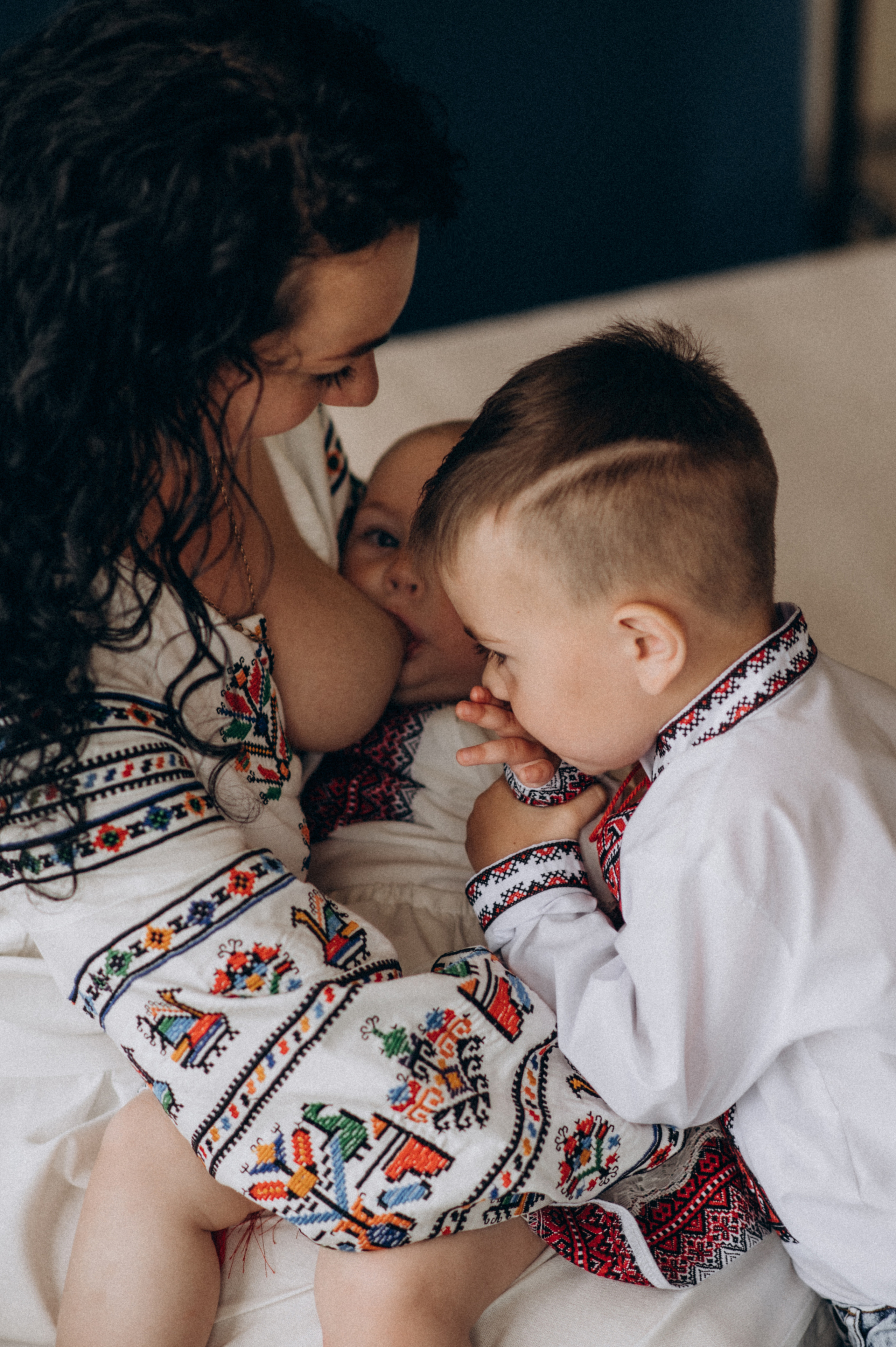 Сімейна зйомка у студії. Сімейний, дитячий та індивідуальний фотограф в м. Тернопіль, м. Львів