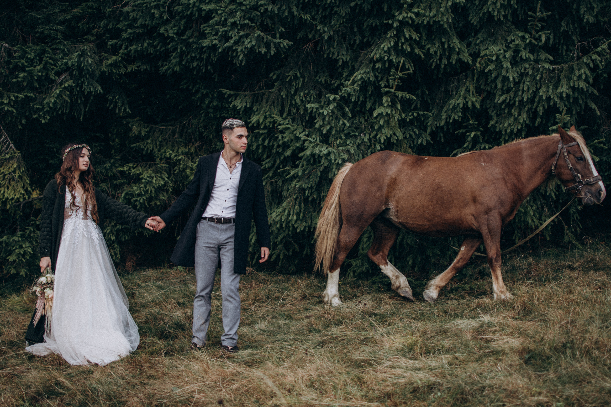 Весільна прогулянка в осінніх Карпатах. Сімейний, дитячий та індивідуальний фотограф в м. Тернопіль, м. Львів