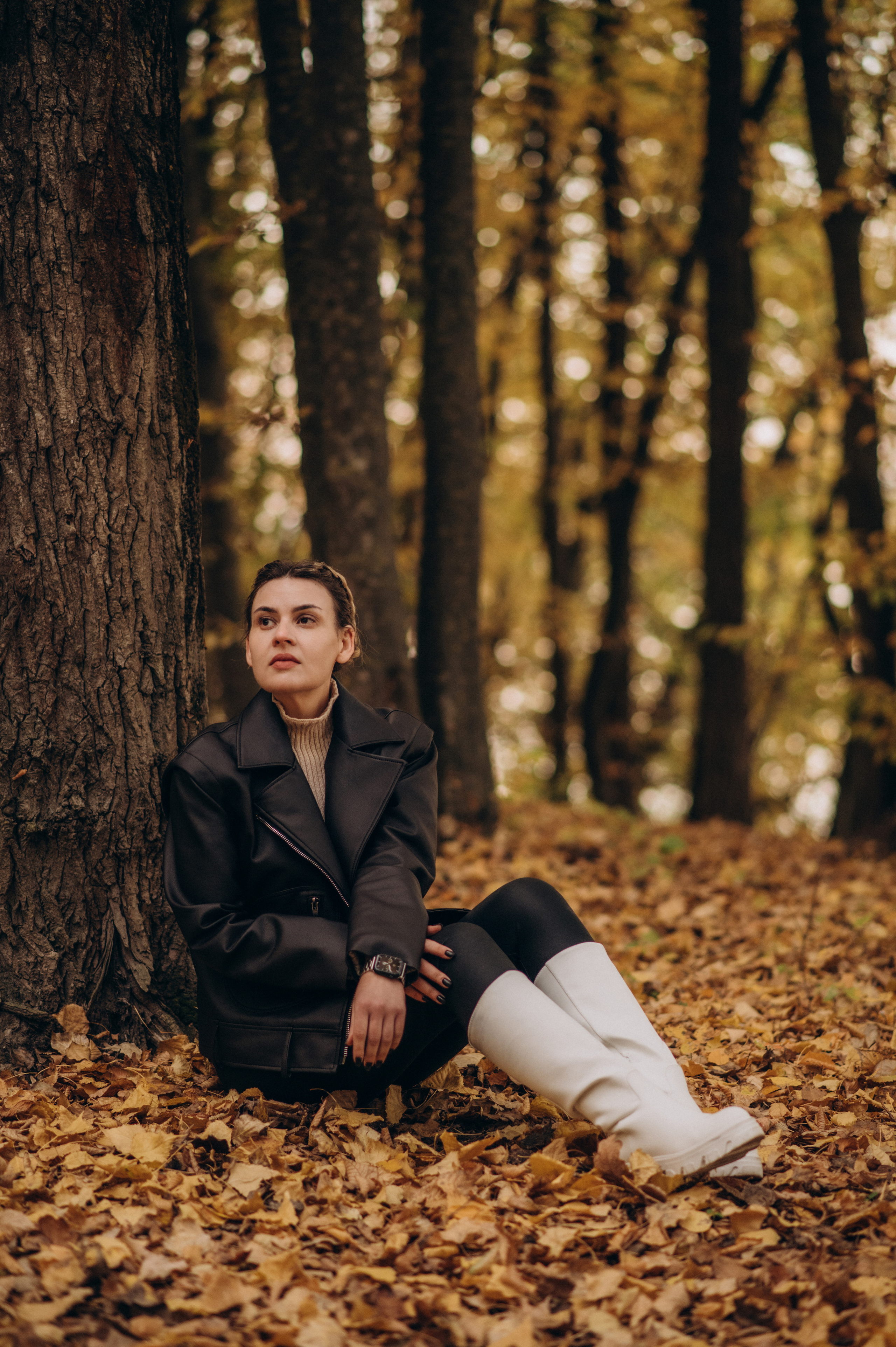 Фотосесія в осінньому місті. Сімейний, дитячий та індивідуальний фотограф в м. Тернопіль, м. Львів