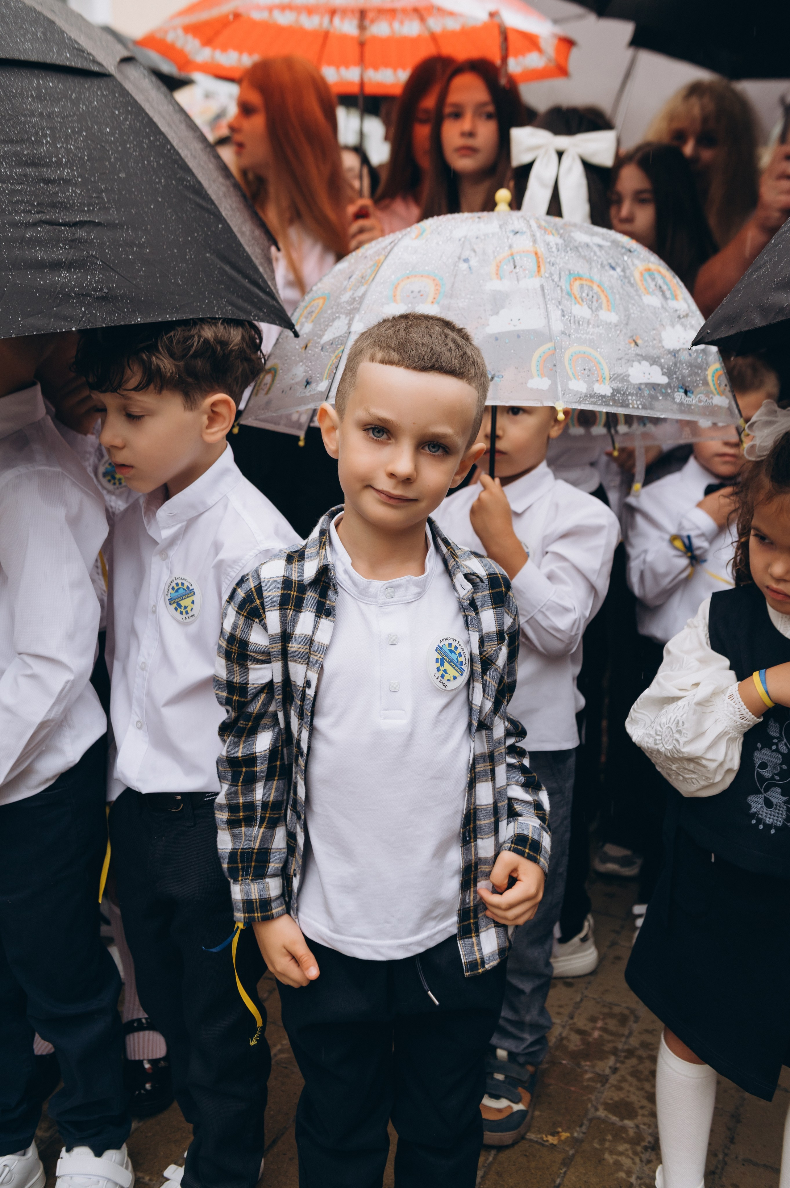 Перший дзвоник у Тернополі, фотосесія першокласників