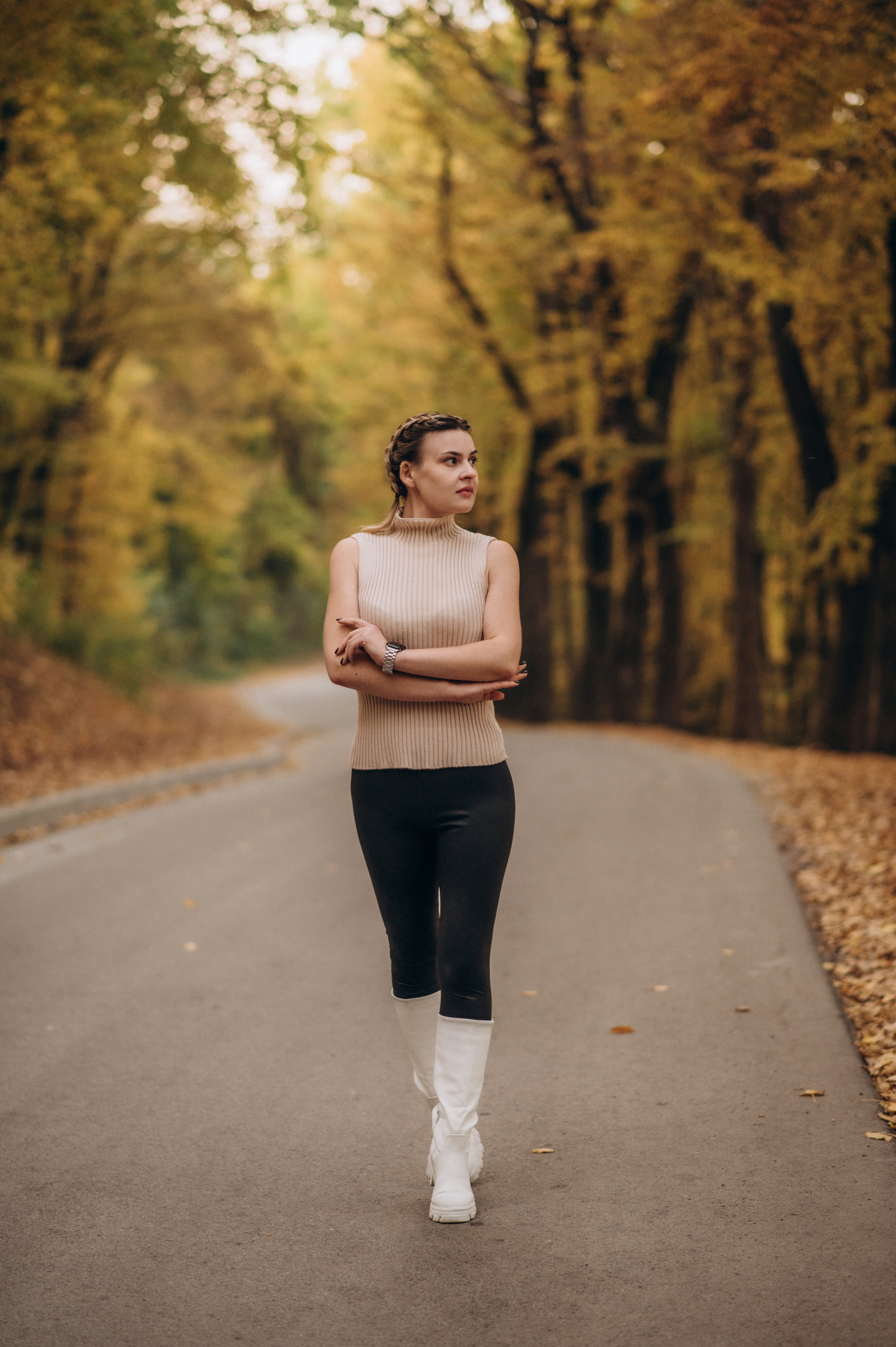 Фотосесія в осінньому місті. Сімейний, дитячий та індивідуальний фотограф в м. Тернопіль, м. Львів