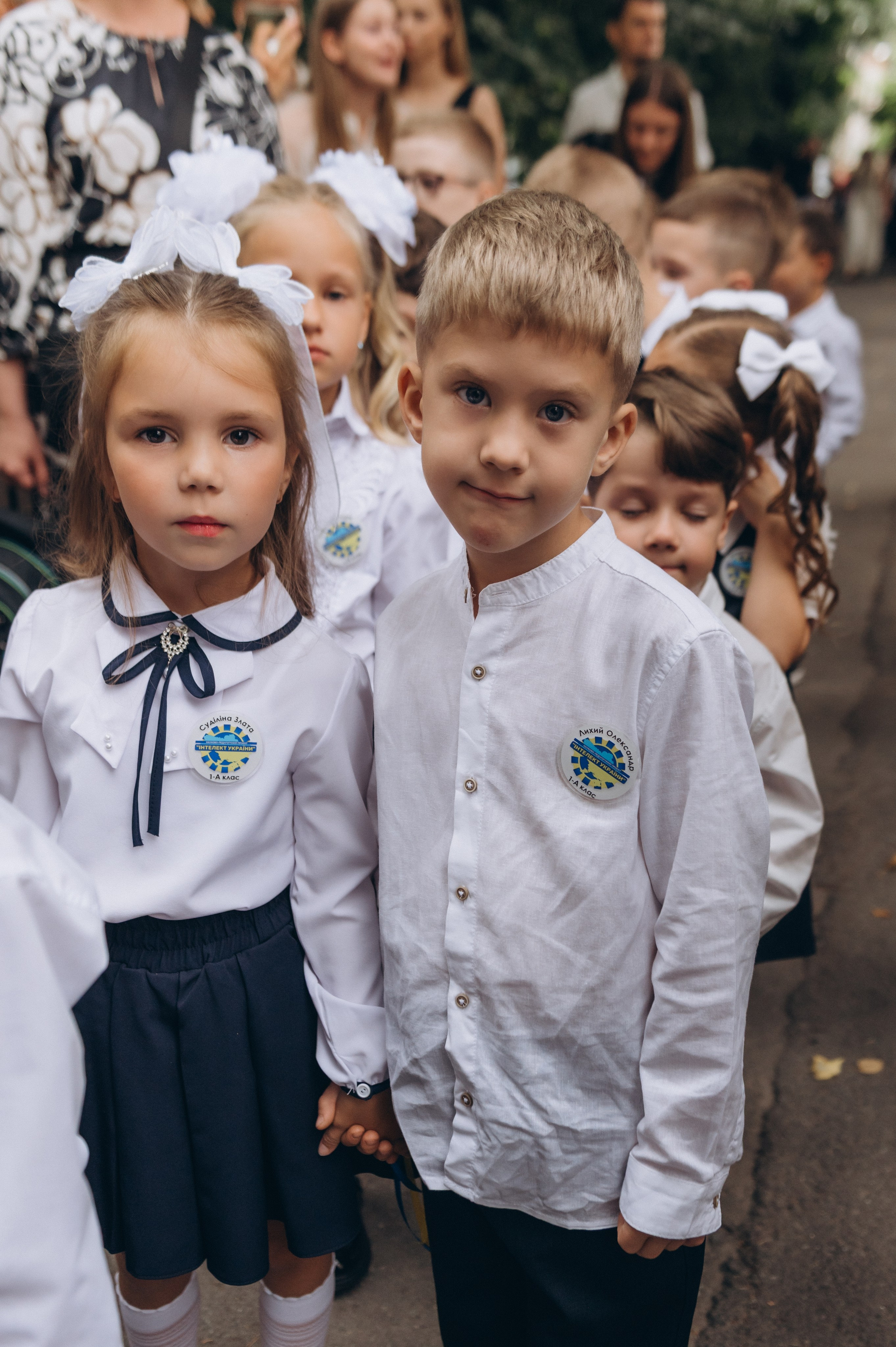 Перший дзвоник у Тернополі, фотосесія першокласників