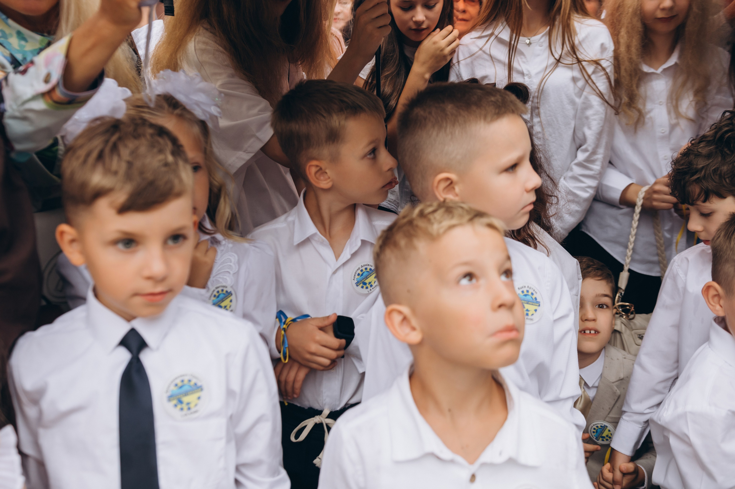 Перший дзвоник у Тернополі, фотосесія першокласників