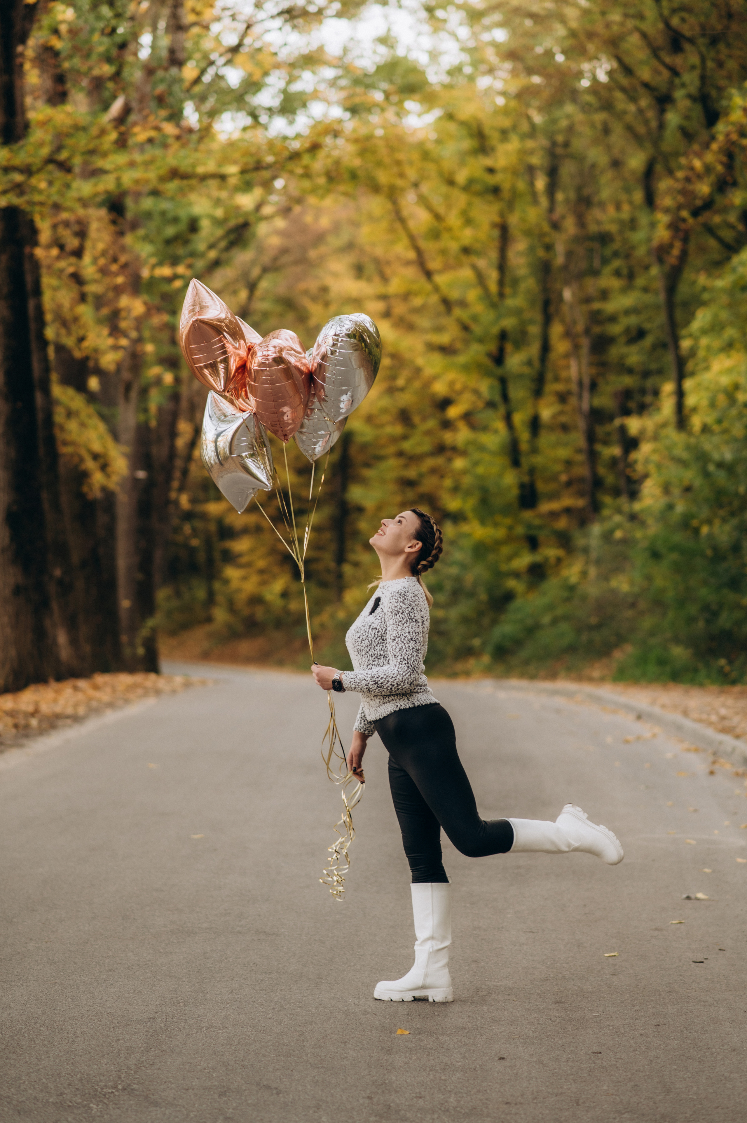 Фотосесія в осінньому місті. Сімейний, дитячий та індивідуальний фотограф в м. Тернопіль, м. Львів