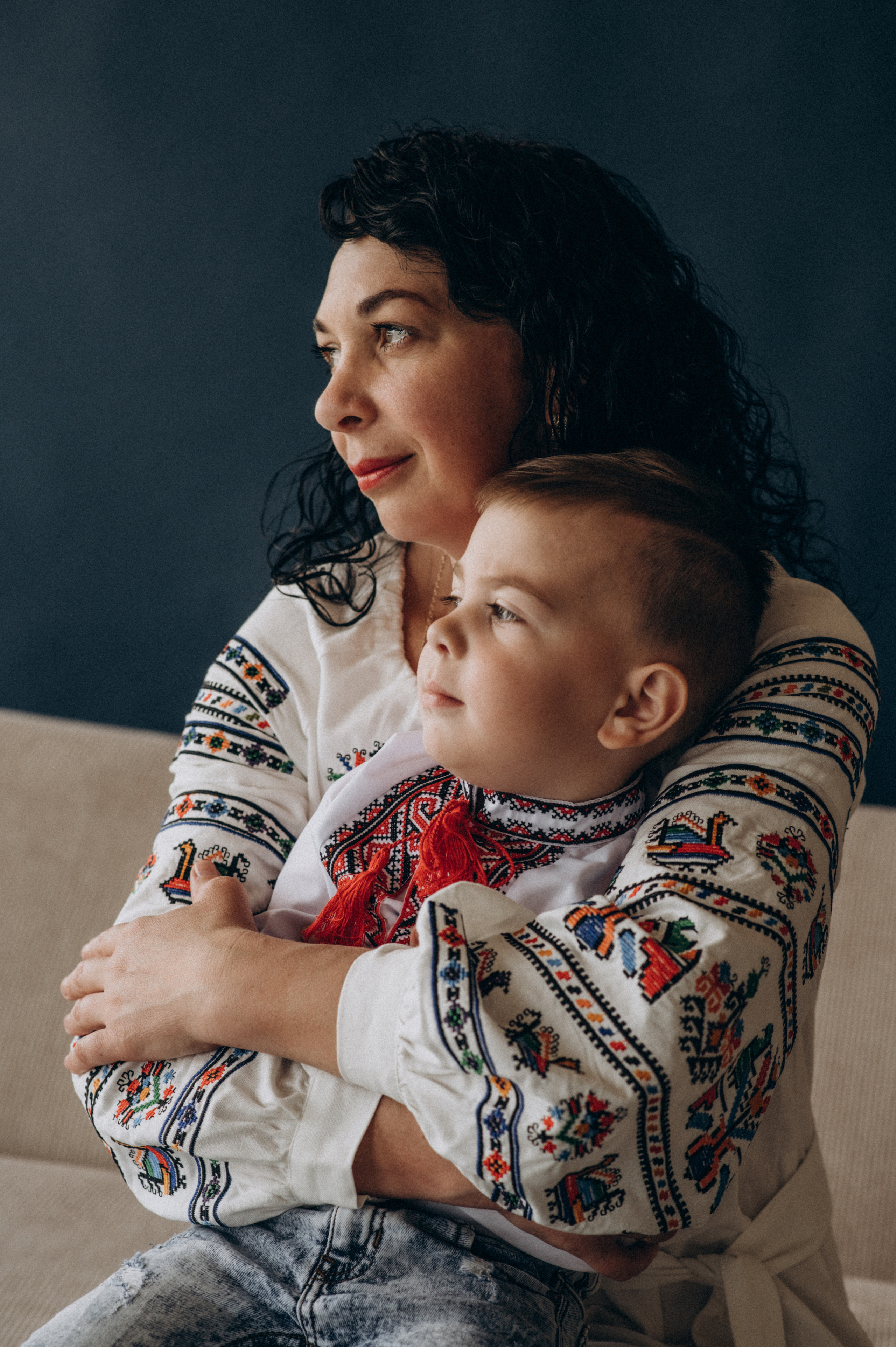 Сімейна зйомка у студії. Сімейний, дитячий та індивідуальний фотограф в м. Тернопіль, м. Львів