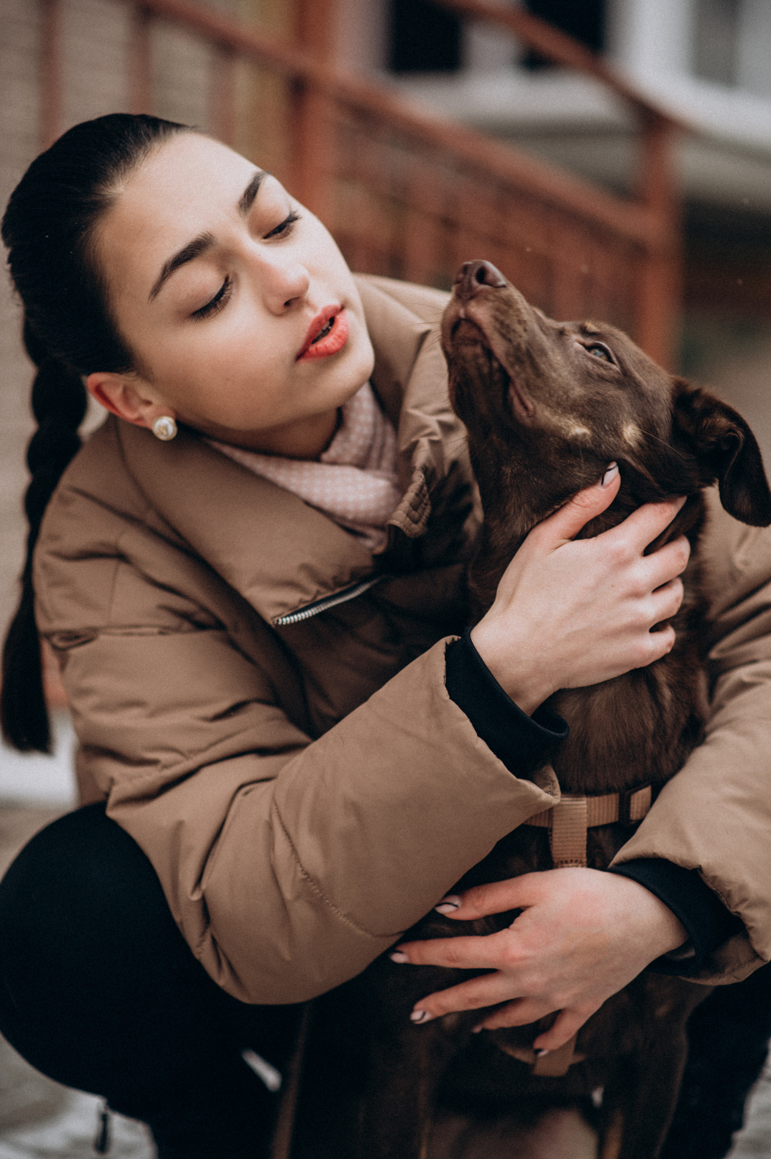 Зйомка з домашнім улюбленцем. Сімейний, дитячий та індивідуальний фотограф в м. Тернопіль, м. Львів