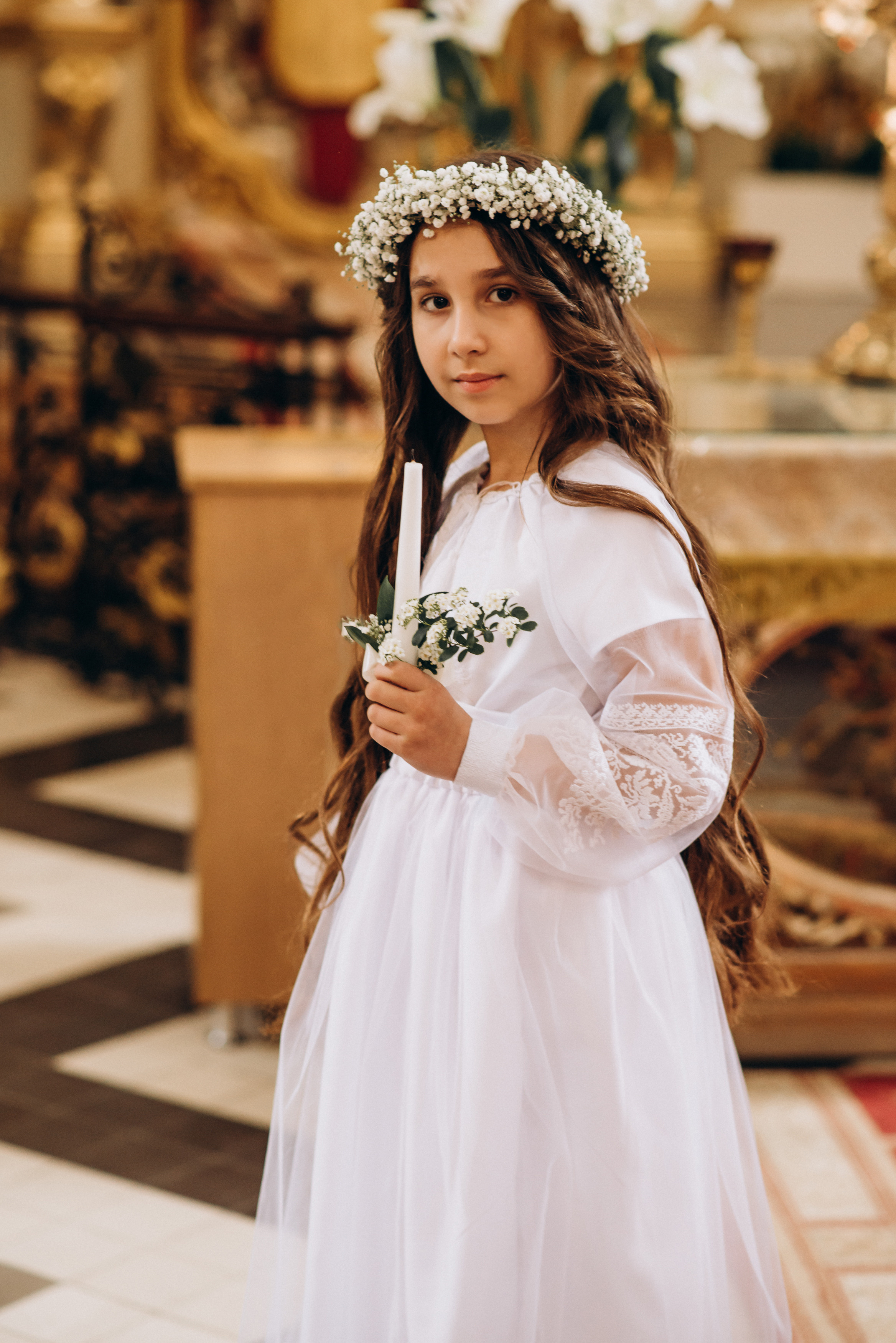 Перше Причастя. Софія. Катедральний собор. Тернопіль. Сімейний, дитячий та індивідуальний фотограф в м. Тернопіль, м. Львів
