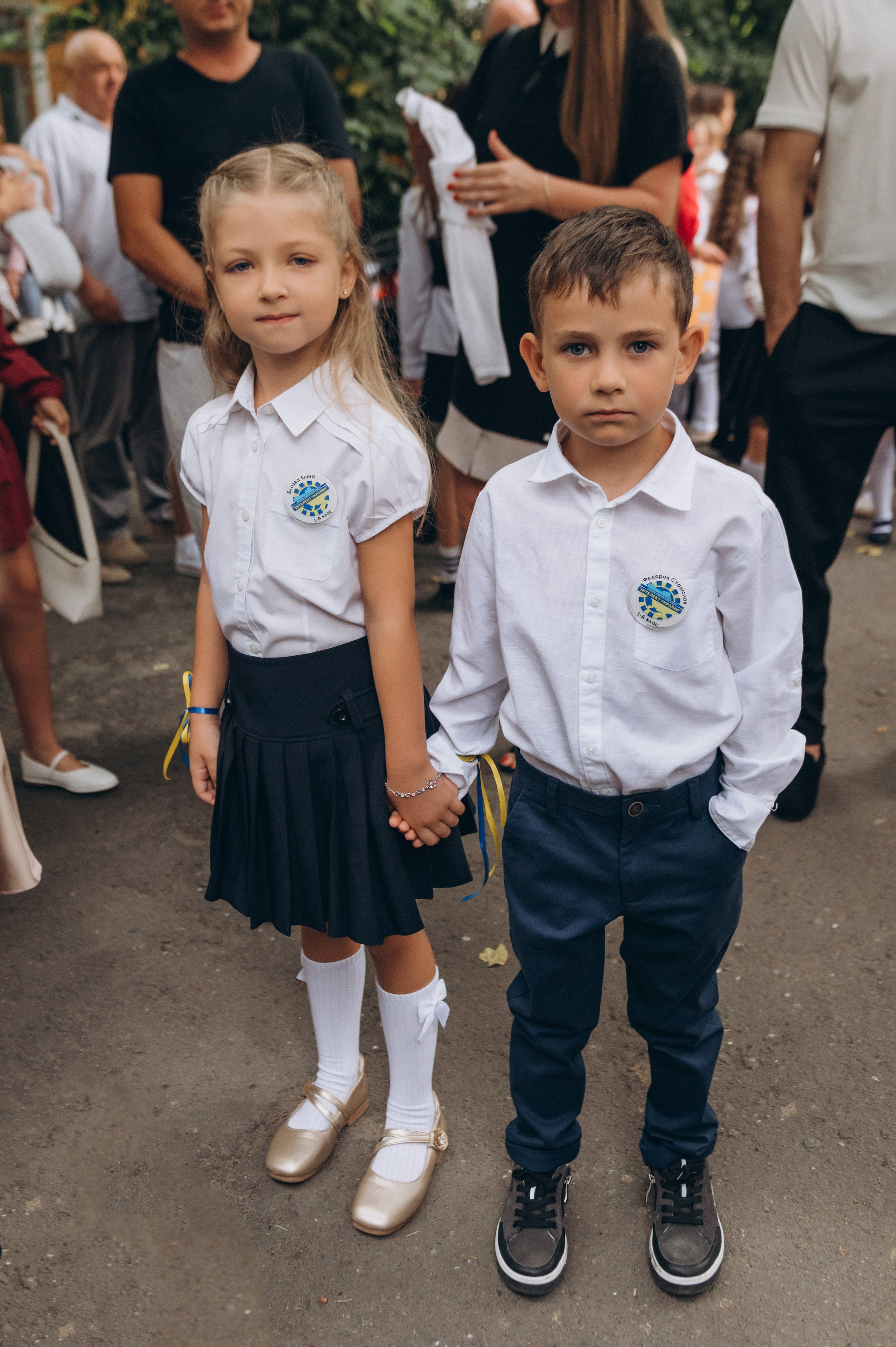 Перший дзвоник у Тернополі, фотосесія першокласників