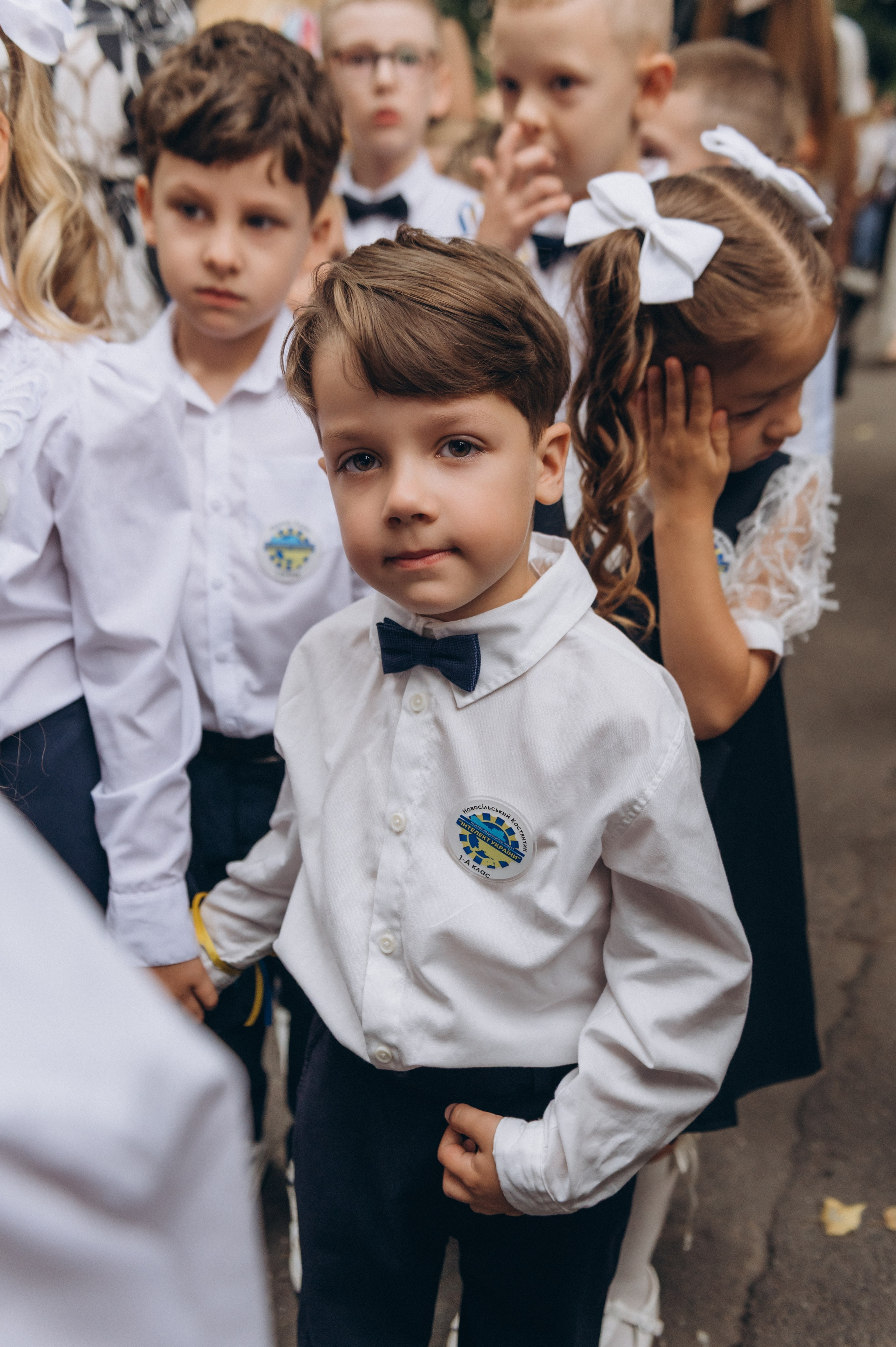 Перший дзвоник у Тернополі, фотосесія першокласників