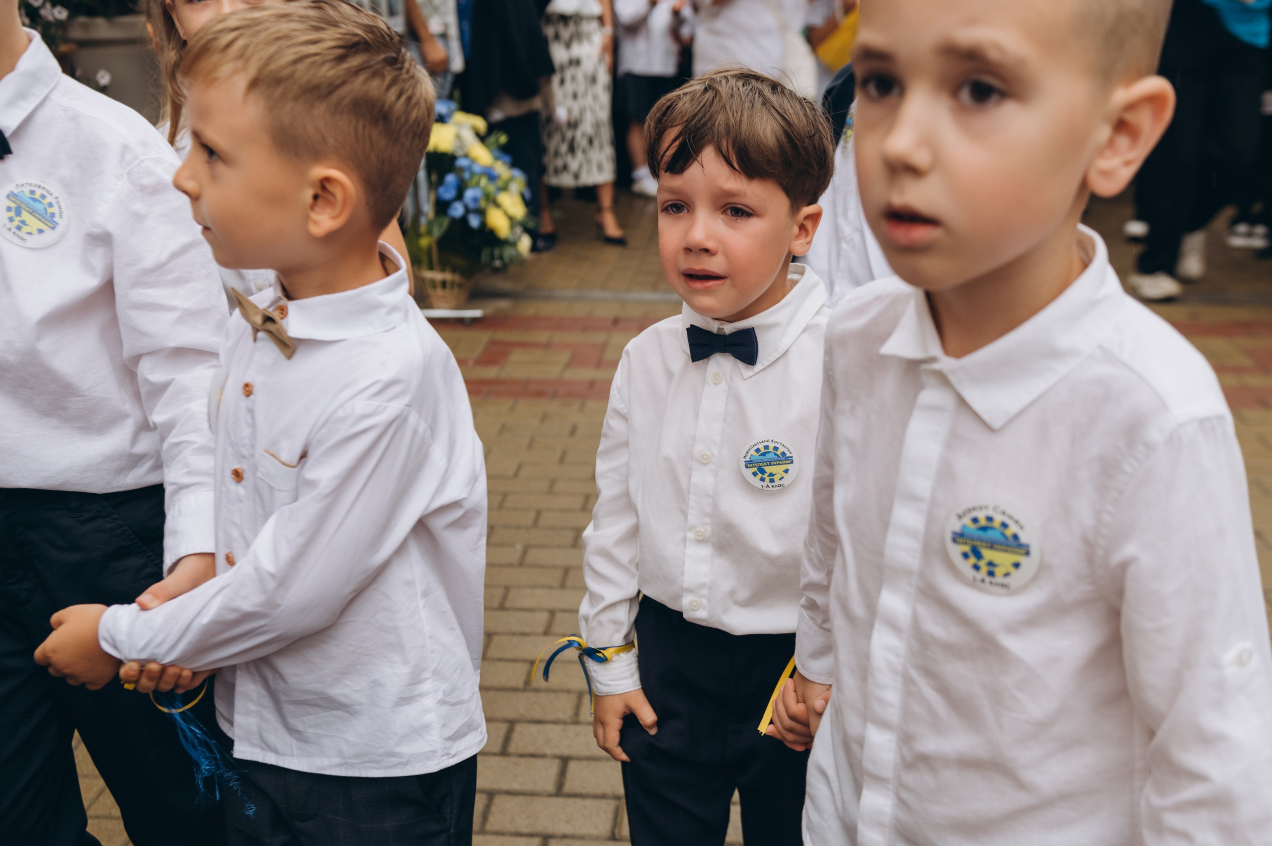 Перший дзвоник у Тернополі, фотосесія першокласників