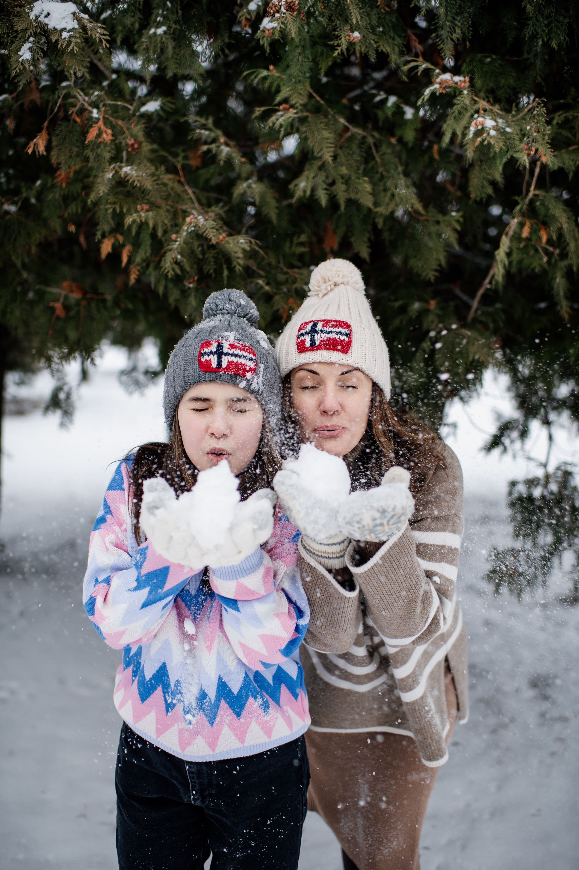 Сімейна зимова фотосесія. Сімейний, дитячий та індивідуальний фотограф в м. Тернопіль, м. Львів