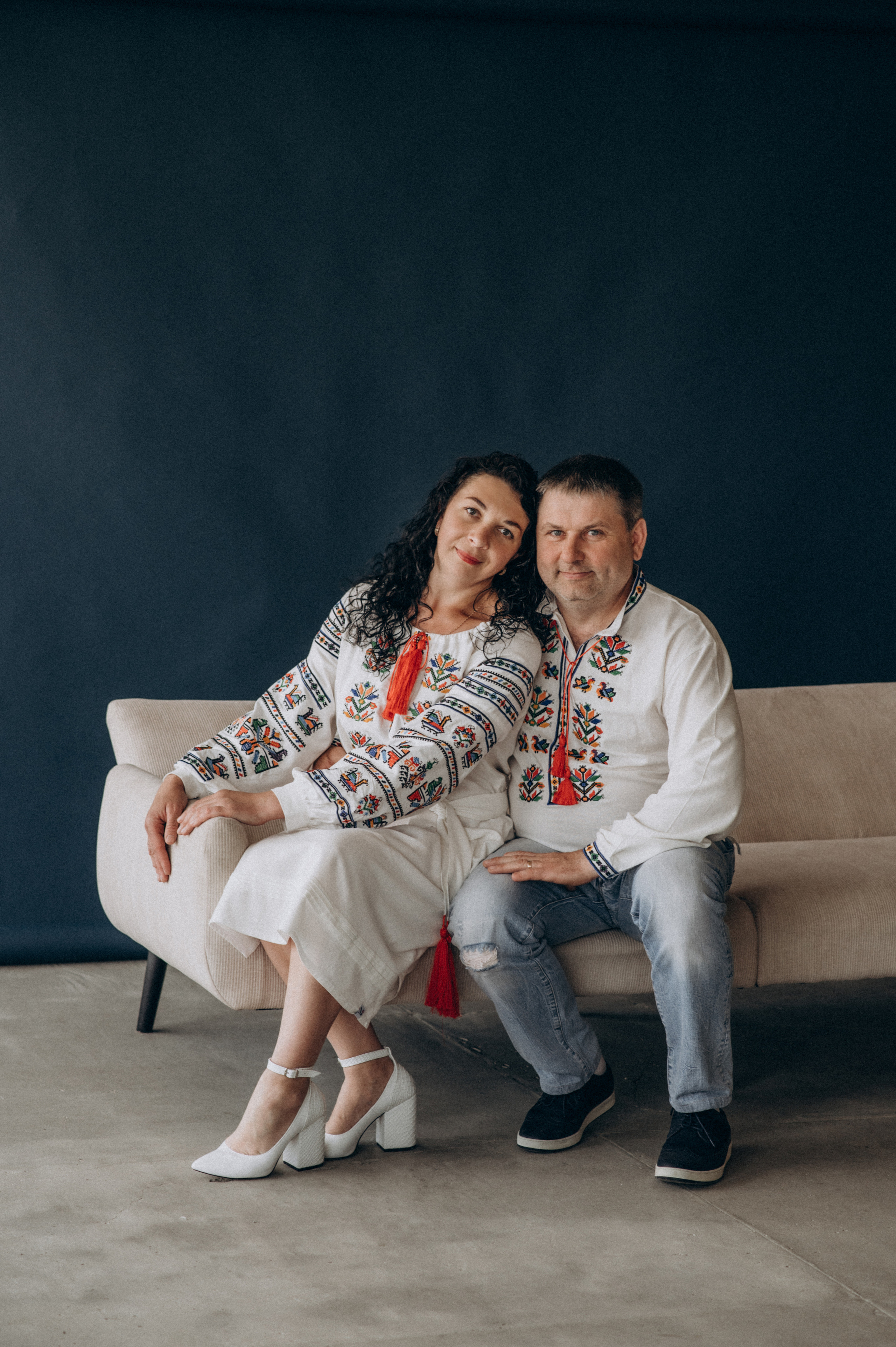 Сімейна зйомка у студії. Сімейний, дитячий та індивідуальний фотограф в м. Тернопіль, м. Львів