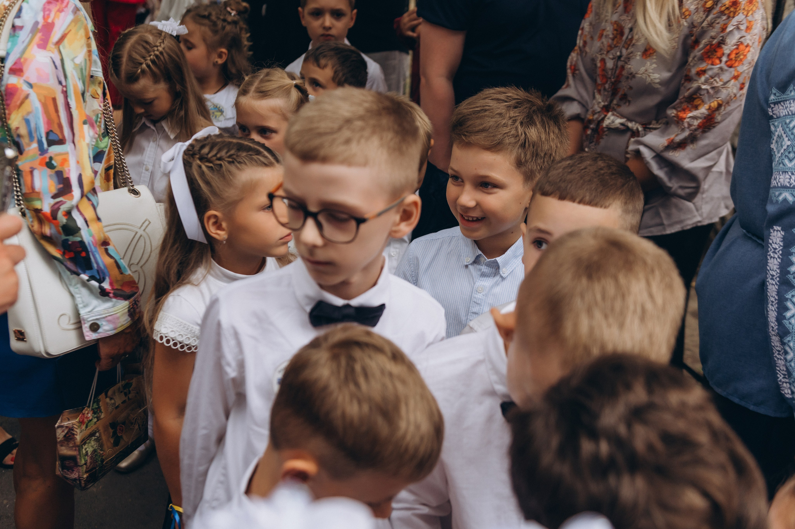 Перший дзвоник у Тернополі, фотосесія першокласників