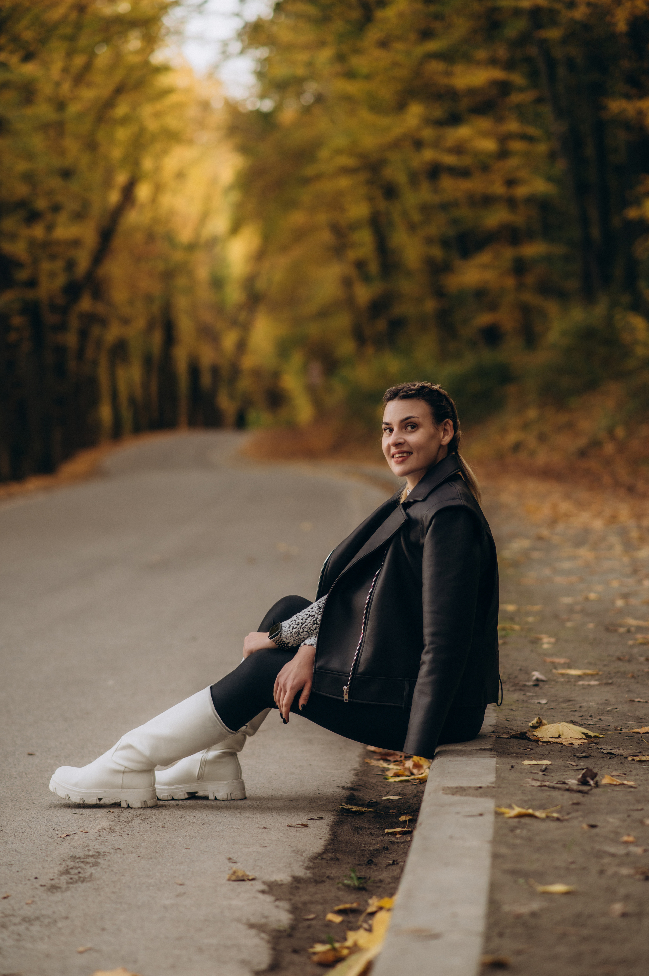 Фотосесія в осінньому місті. Сімейний, дитячий та індивідуальний фотограф в м. Тернопіль, м. Львів