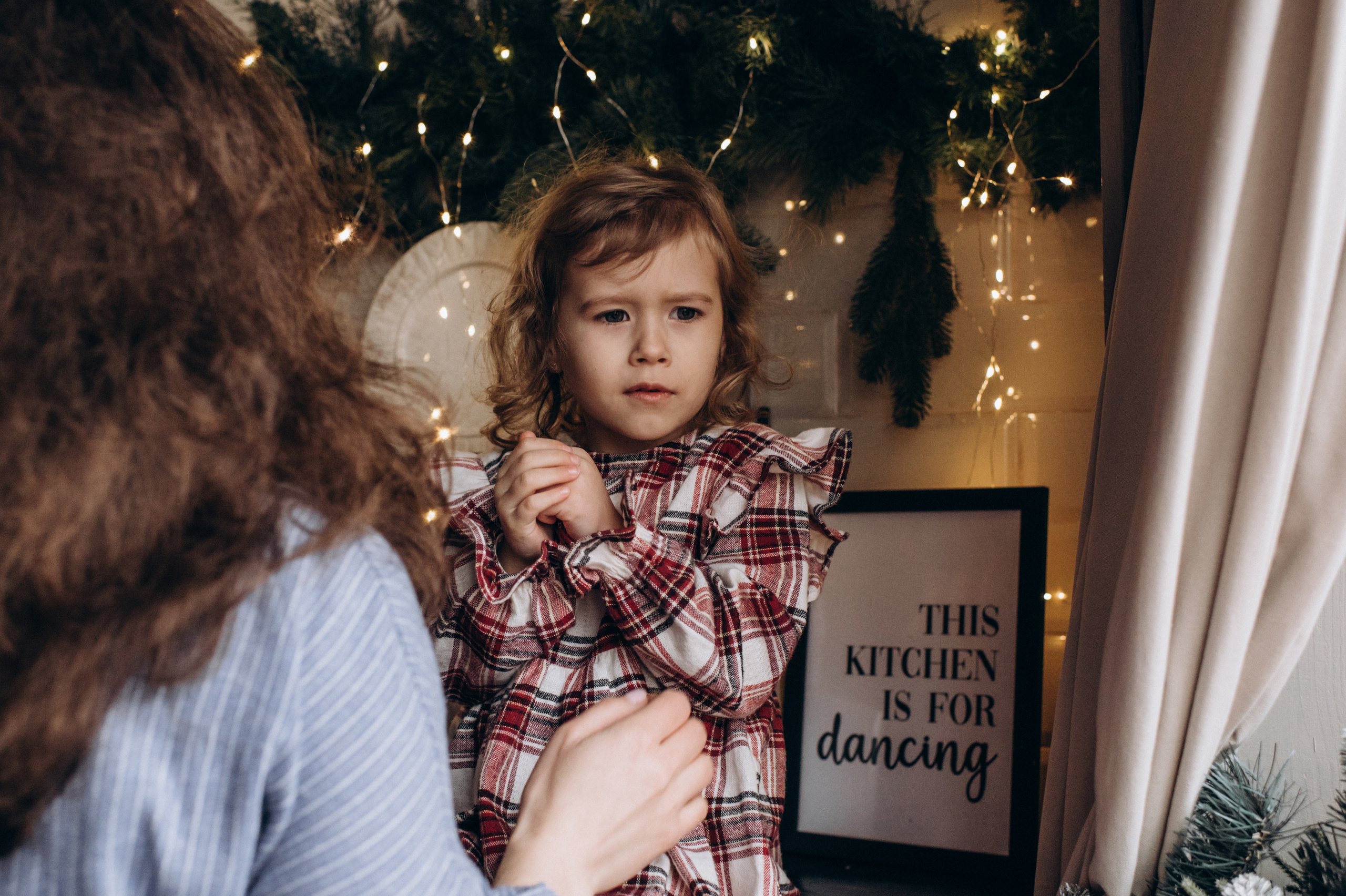 Новорічна сімейна зйомка у студії. Сімейний, дитячий та індивідуальний фотограф в м. Тернопіль, м. Львів