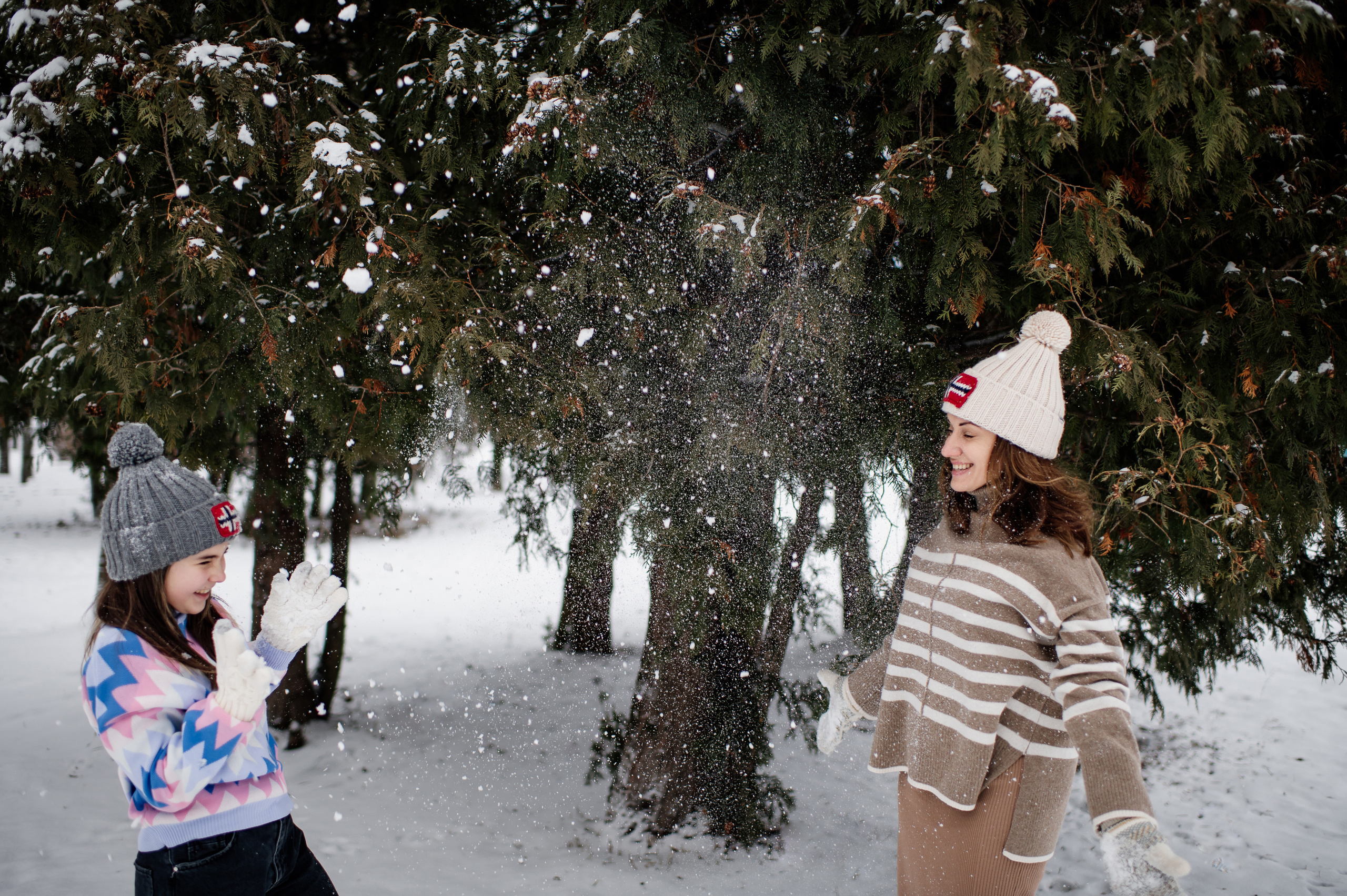 Сімейна зимова фотосесія. Сімейний, дитячий та індивідуальний фотограф в м. Тернопіль, м. Львів