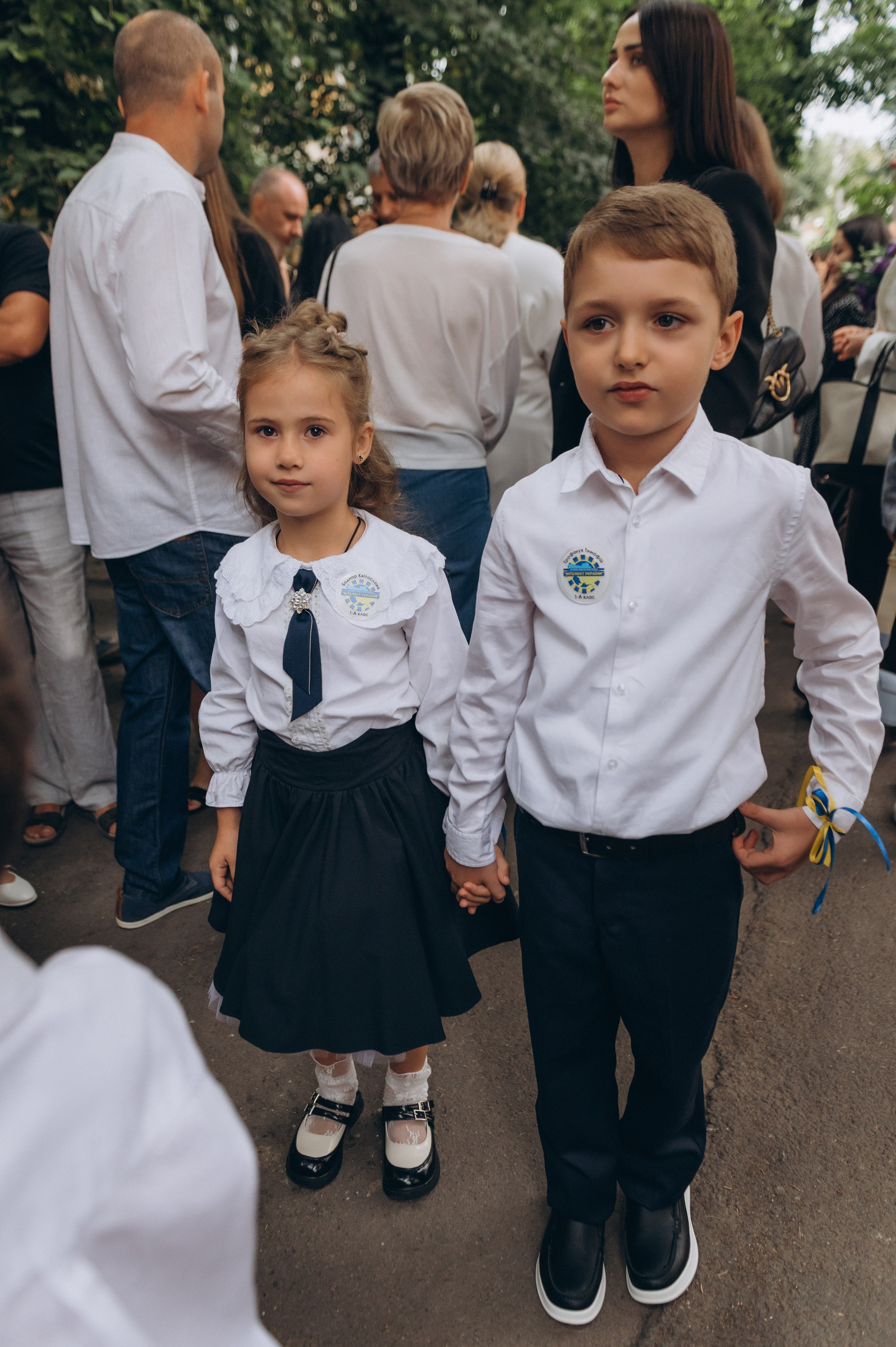 Перший дзвоник у Тернополі, фотосесія першокласників