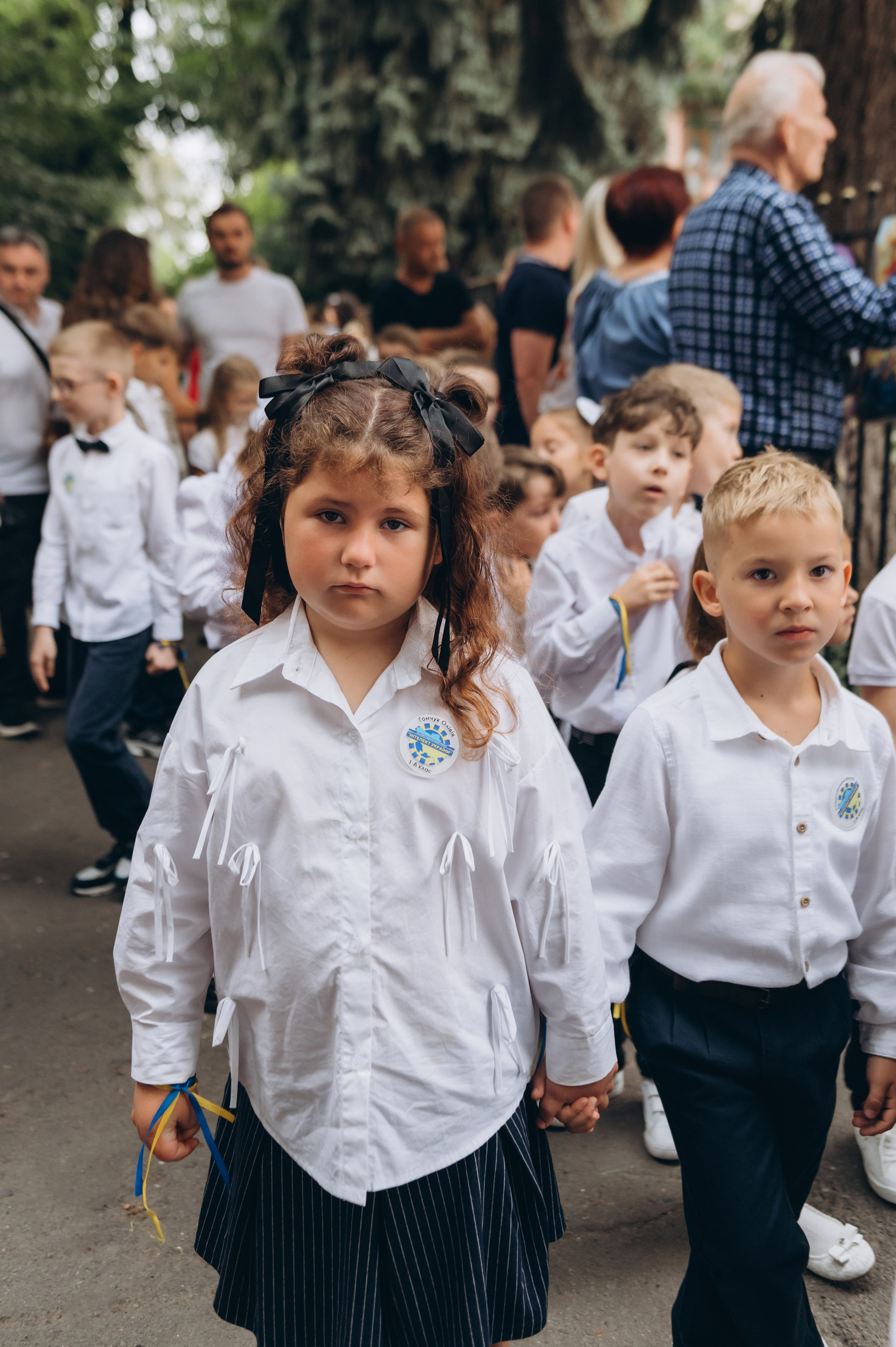 Перший дзвоник у Тернополі, фотосесія першокласників