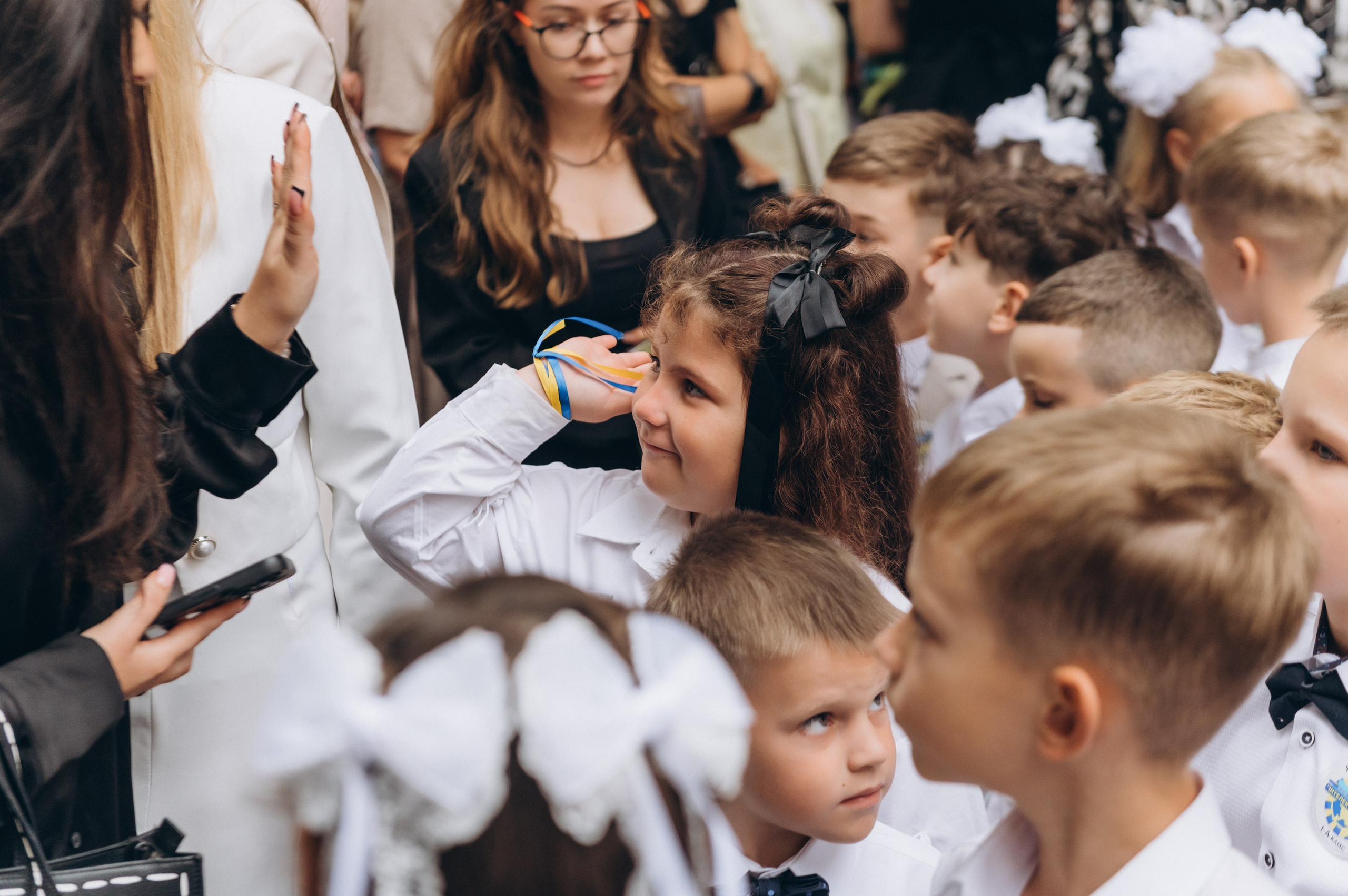 Перший дзвоник у Тернополі, фотосесія першокласників
